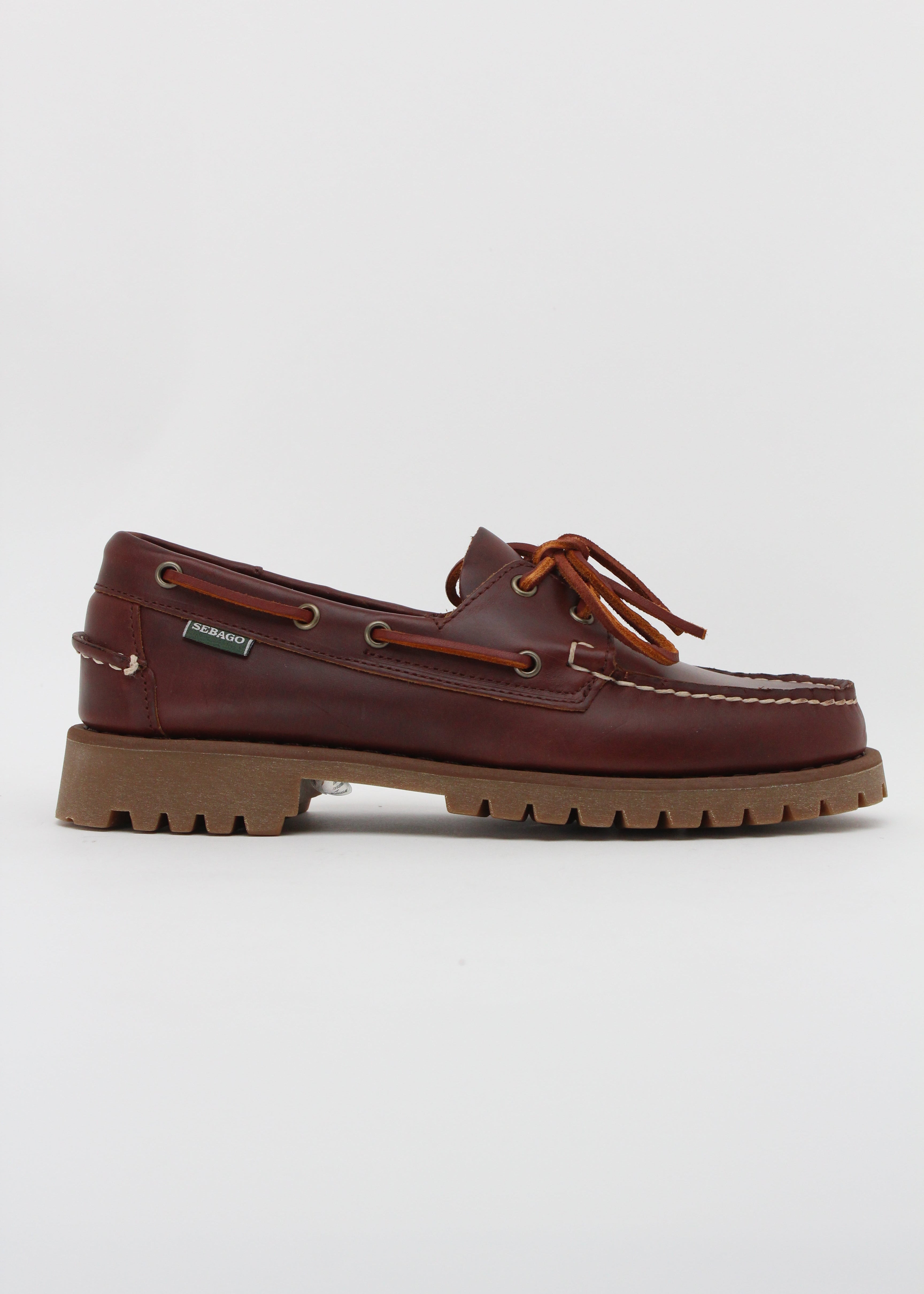 7001HU0 MOCASSINO DA BARCA SEBAGO RANGER WAXY – BROWN / MARRONE SCURO