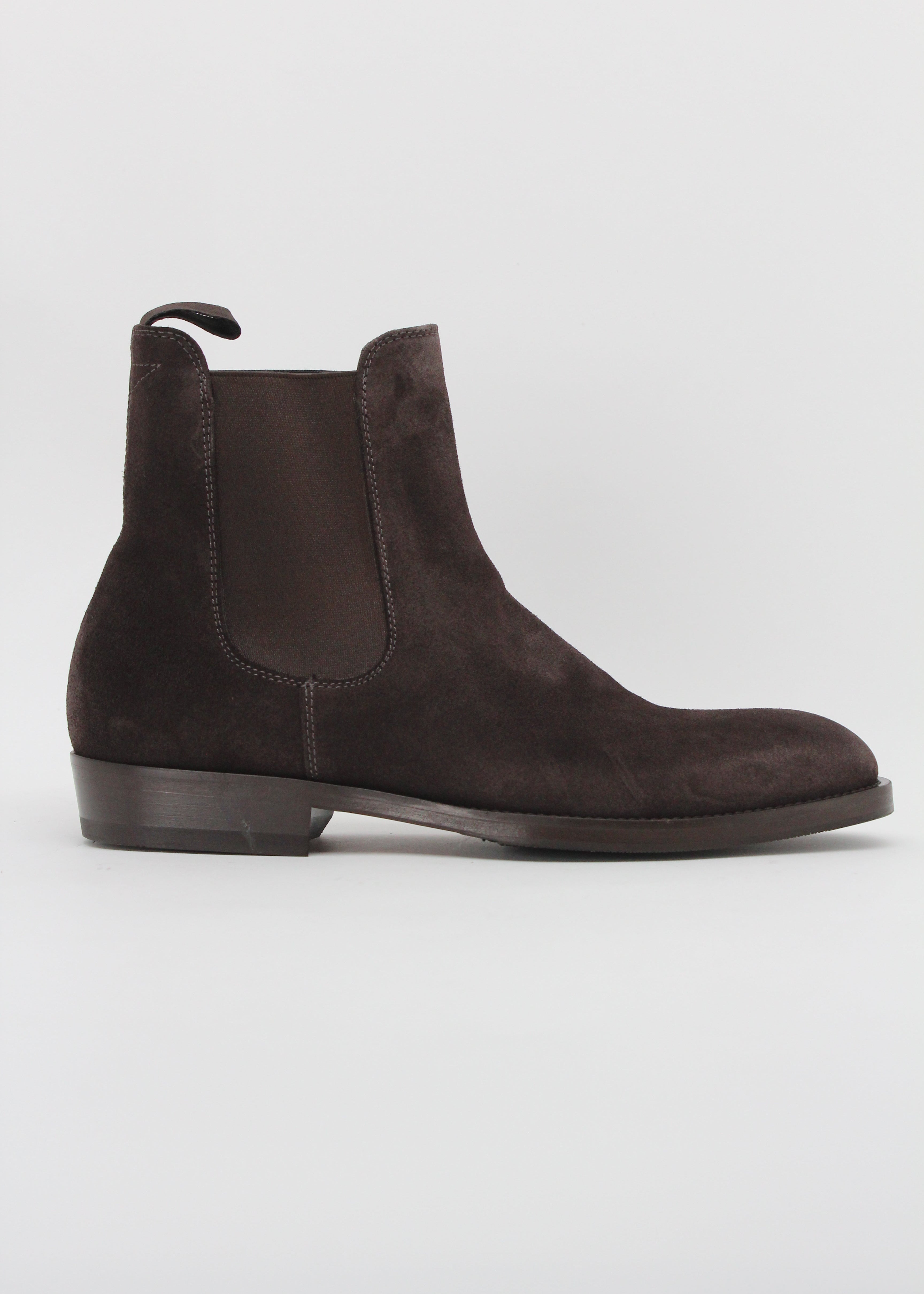 7038-2771 STIVALETTO CHELSEA GREEN GEORGE IN CAMOSCIO TESTA DI MORO