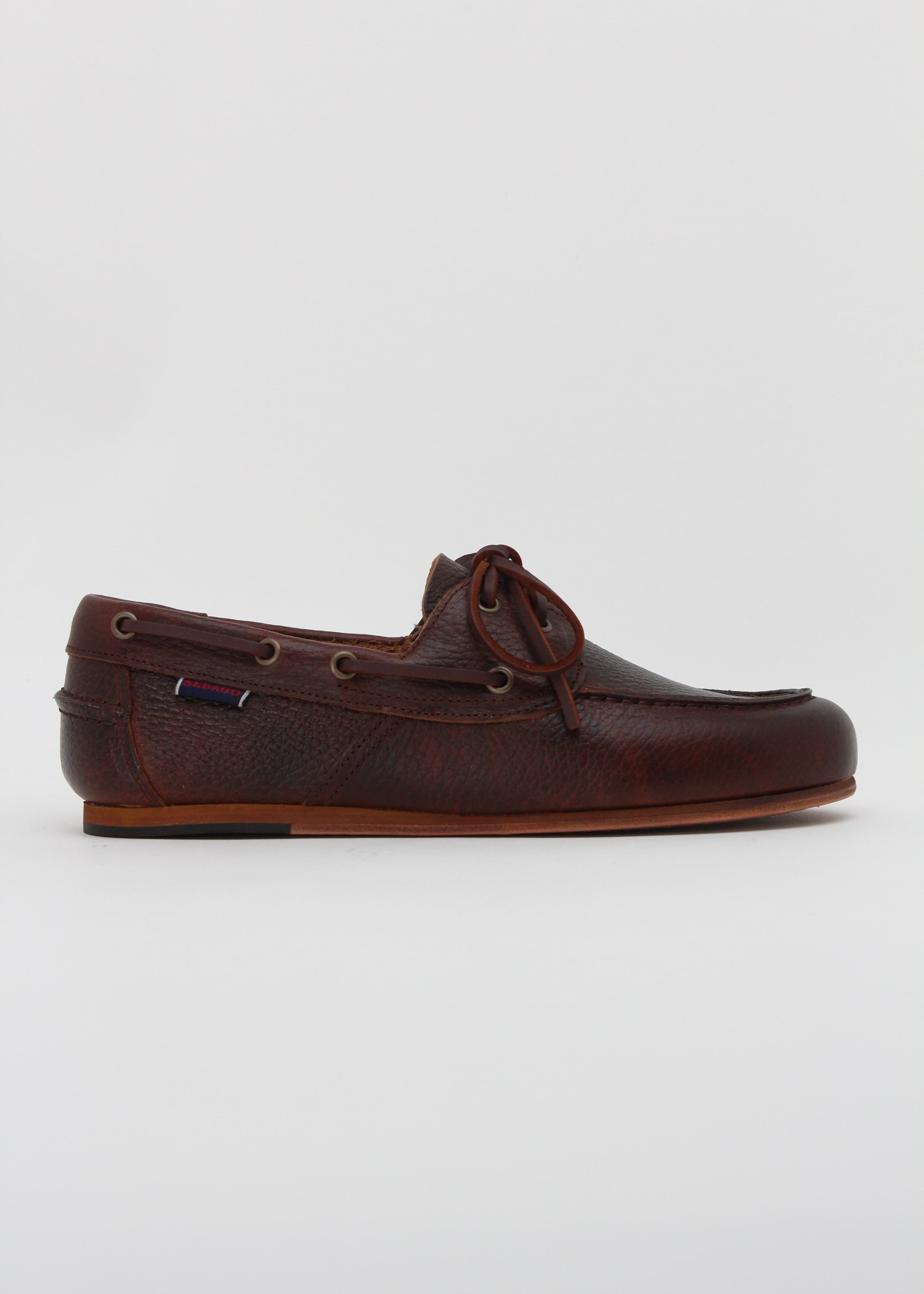 77123HW MOCASSINO SEBAGO OWEN TUMBLED – BROWN / MARRONE SCURO