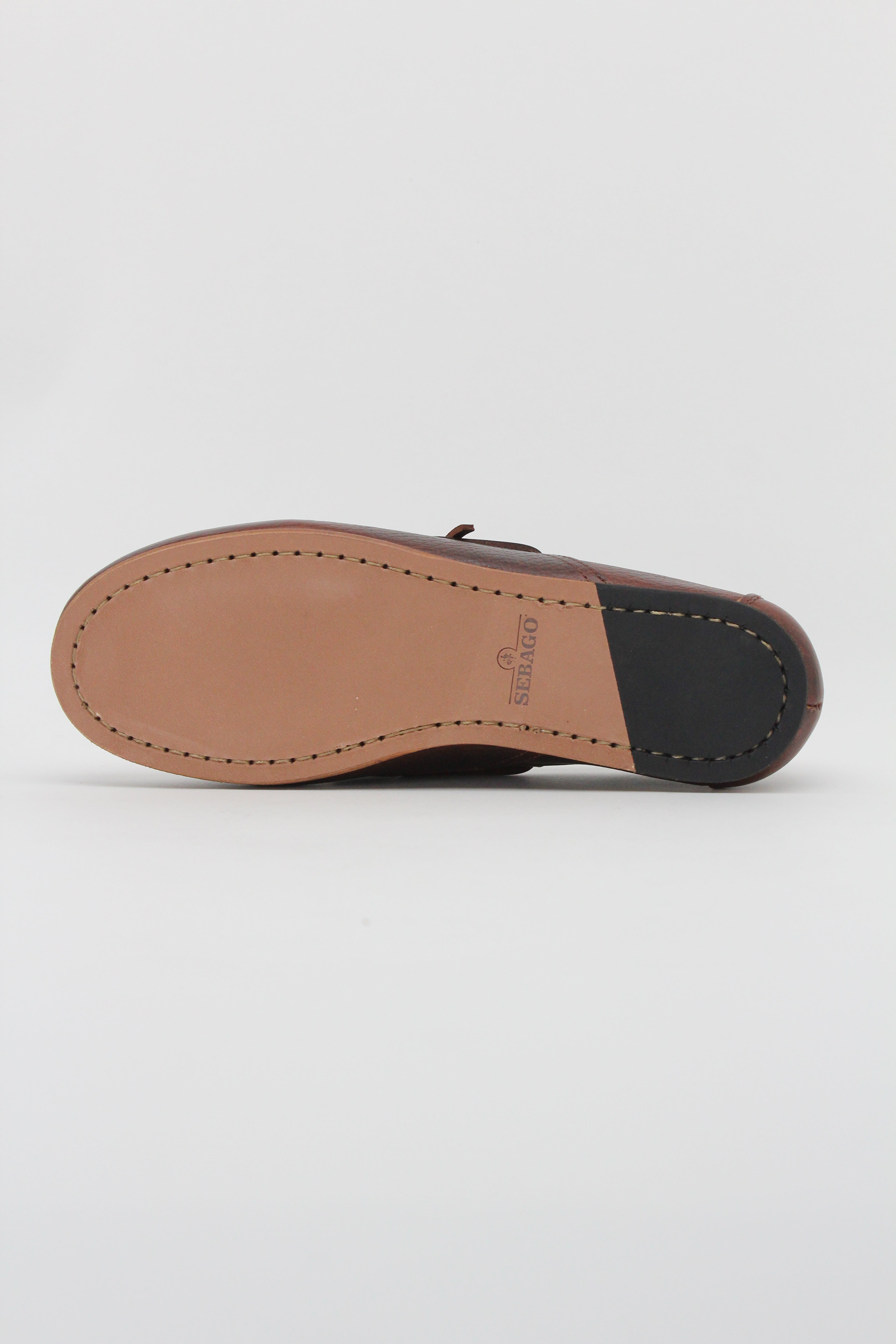 77123HW MOCASSINO SEBAGO OWEN TUMBLED – BROWN / MARRONE SCURO