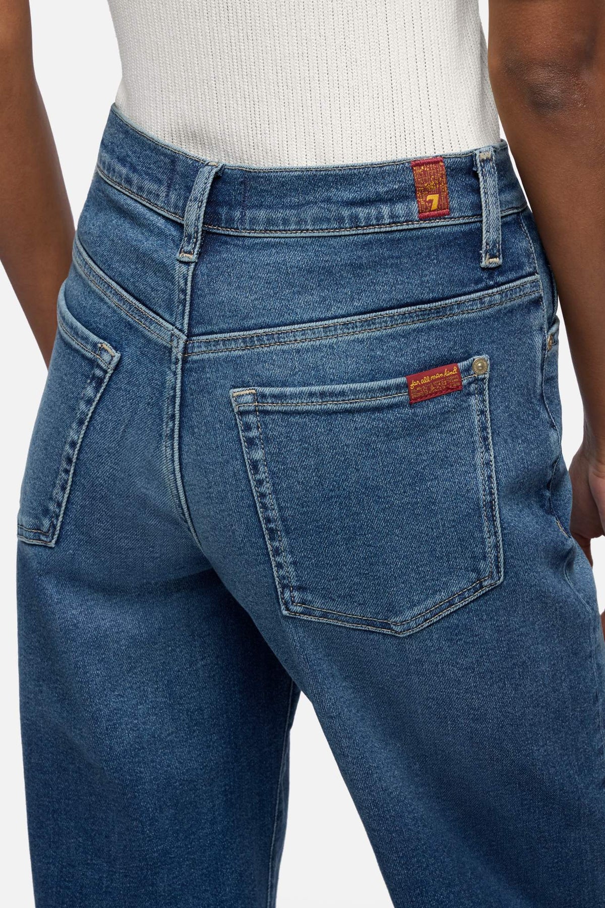 7U4N0120-U73NP JEANS  STOVEPIPE STRAIGHT TIDE BREAK