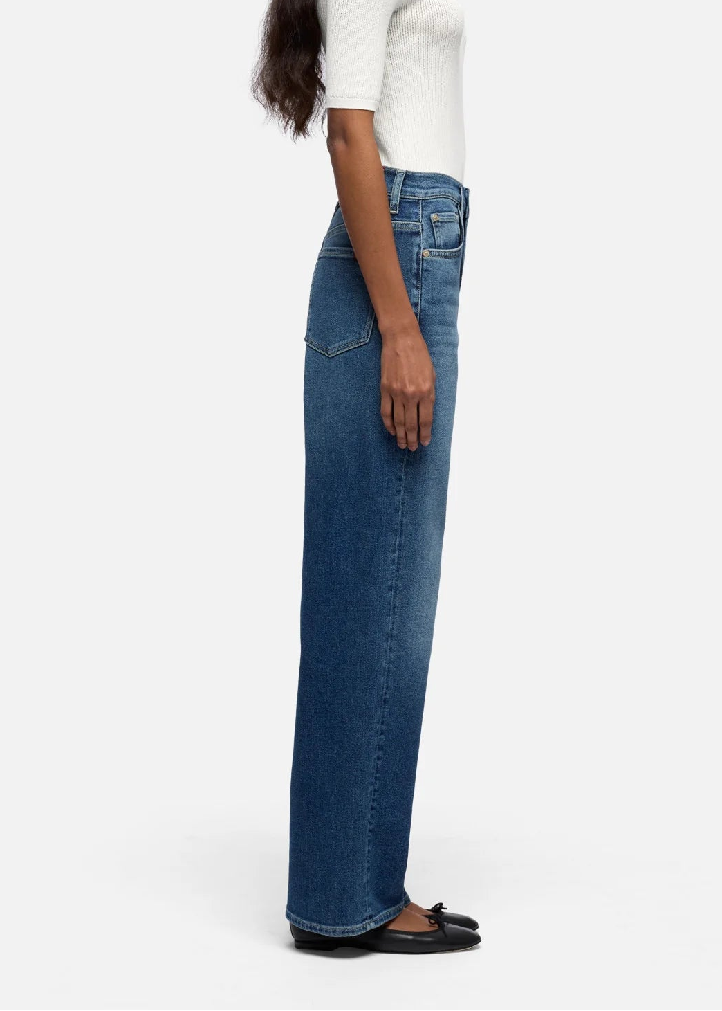 7U4N0120-U73NP JEANS  STOVEPIPE STRAIGHT TIDE BREAK