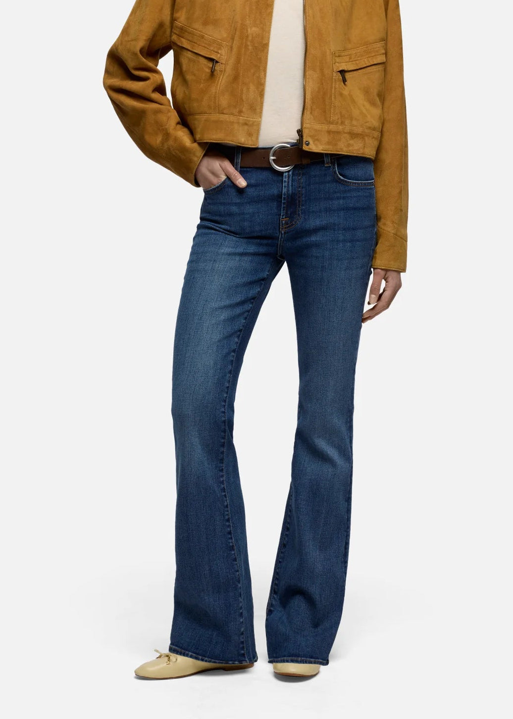 7U4X044A-U73GHT JEANS  THE LEGGY BOOTCUT SOHO LIGHT