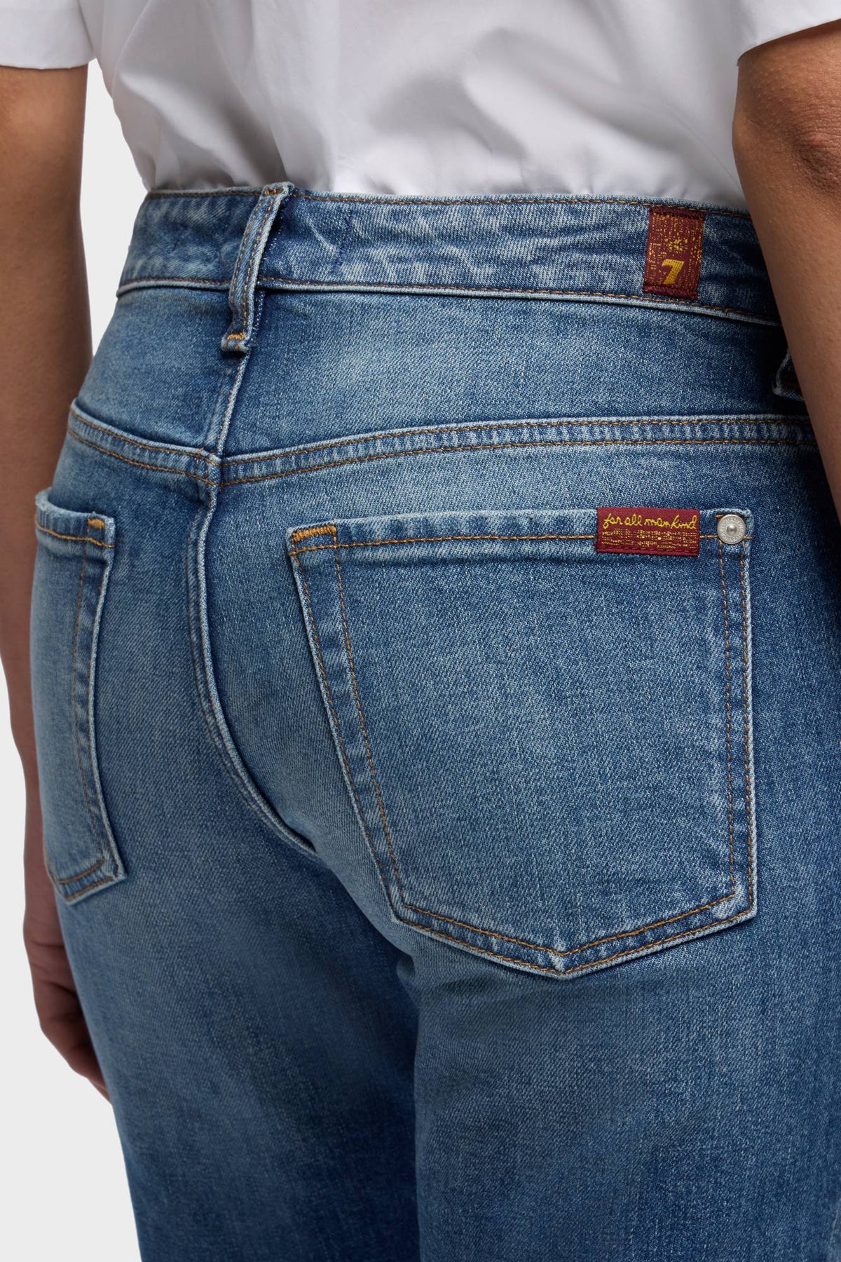 7U7E0K85-U73NG JEANS LOW CIGARETTE BLUE CORE
