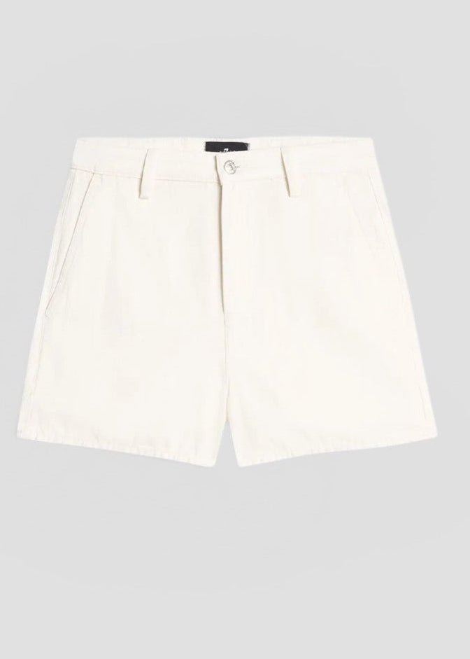 SS26-7U7F0X10-U7LNI JEANS TROUSER SHORTS COLORE BIANCO