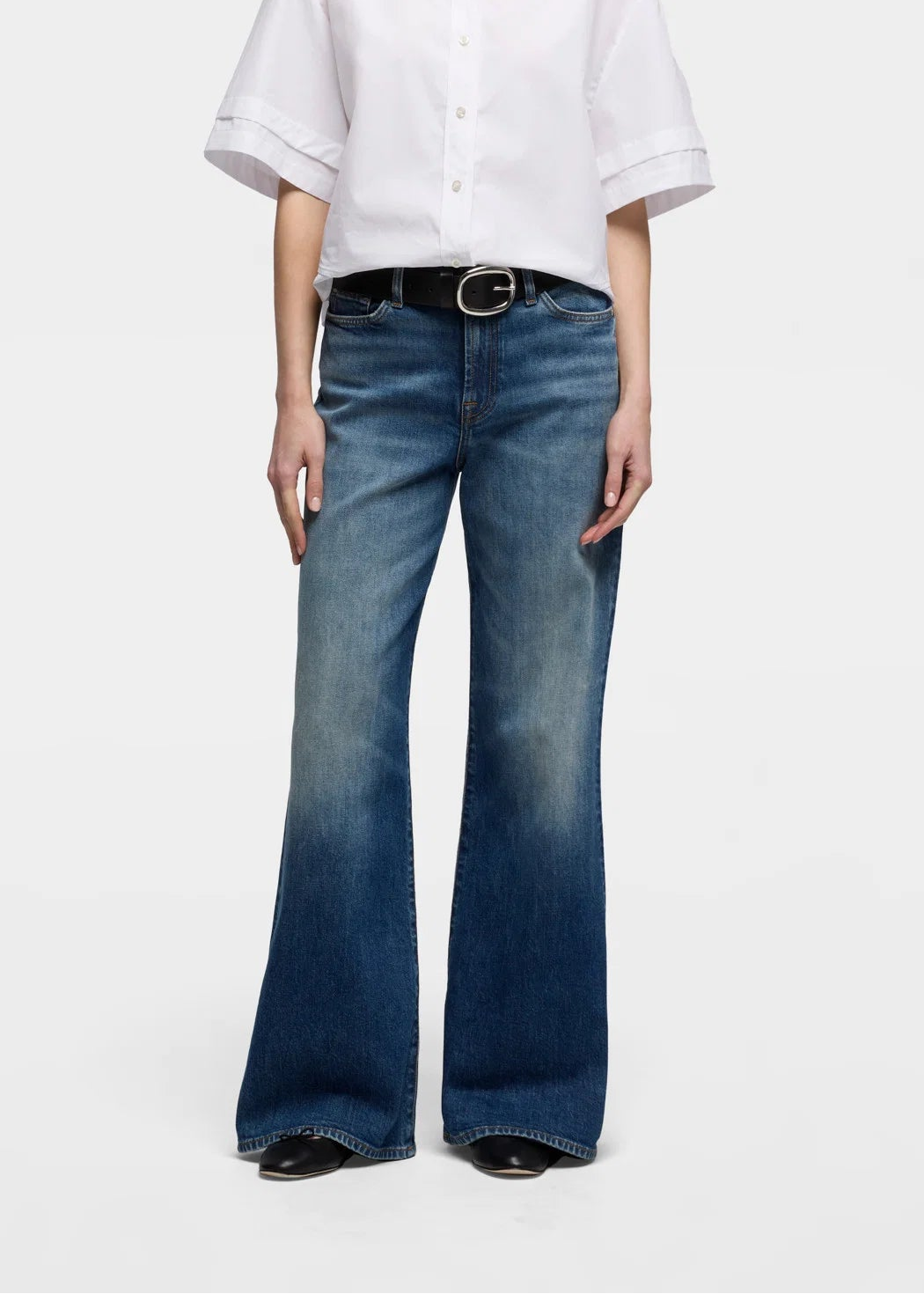 7U8E0K85-U73NG JEANS  LOTTA TAILORLESS BLUE CORE