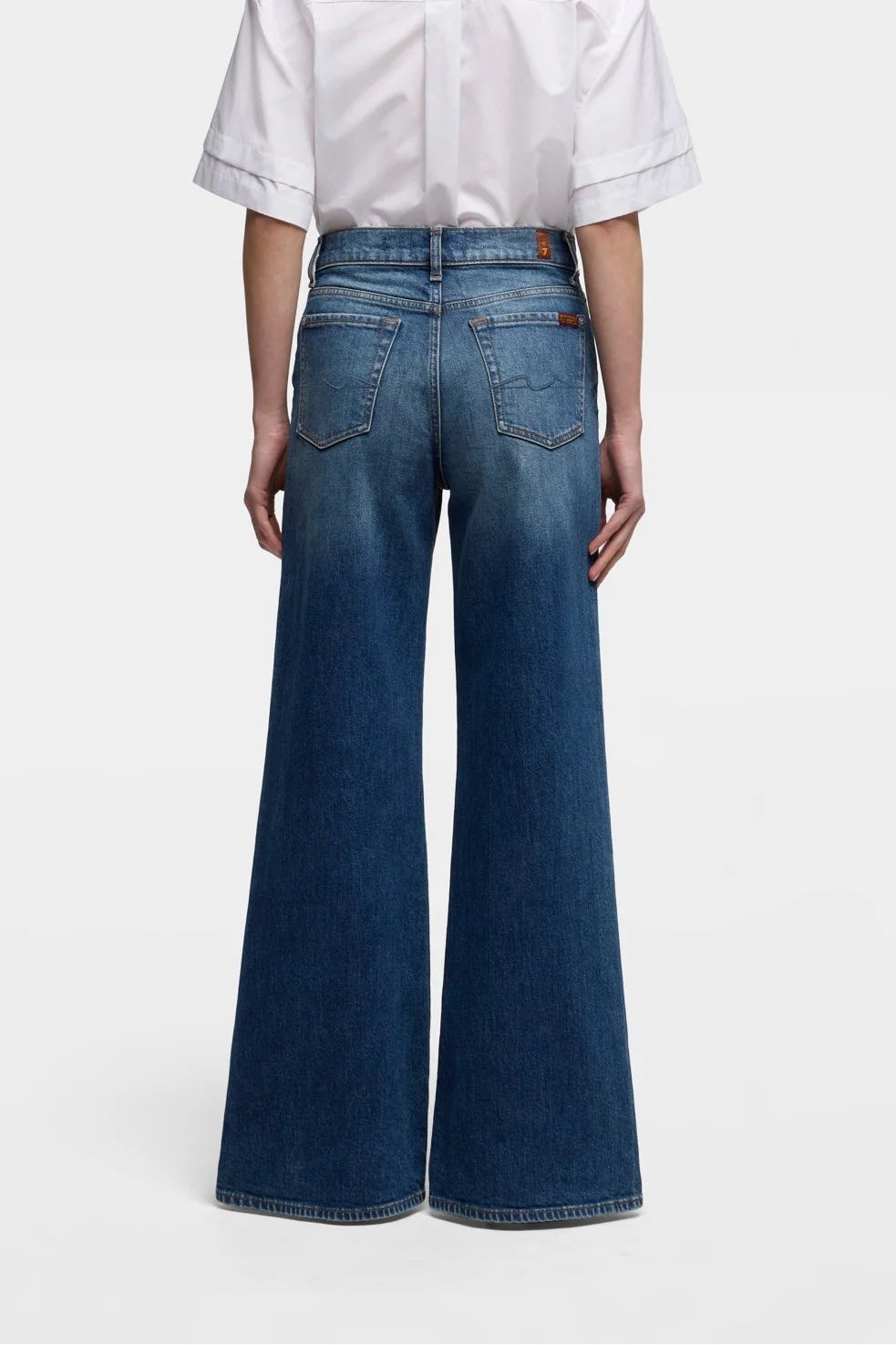 7U8E0K85-U73NG JEANS  LOTTA TAILORLESS BLUE CORE