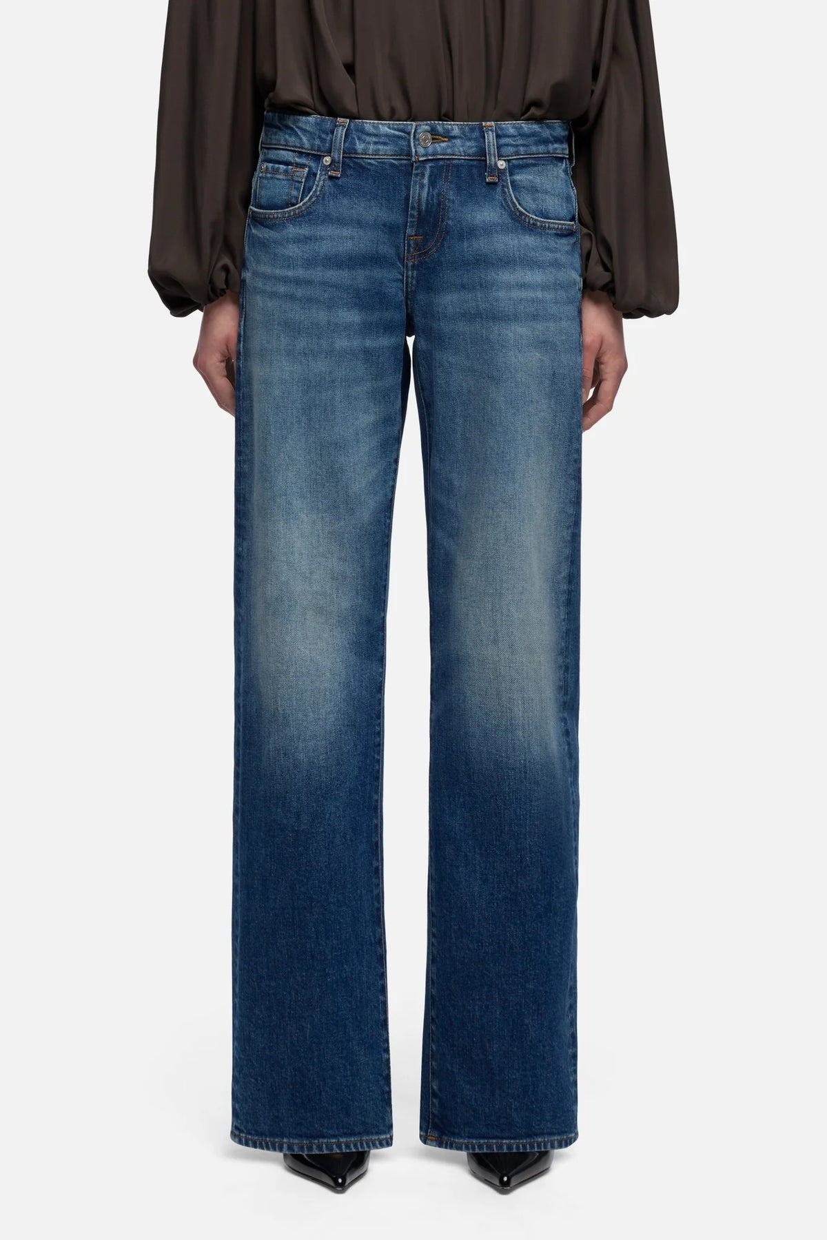 7UD70K85-U73NG JEANS  LOW STRAIGHT BLUE CORE