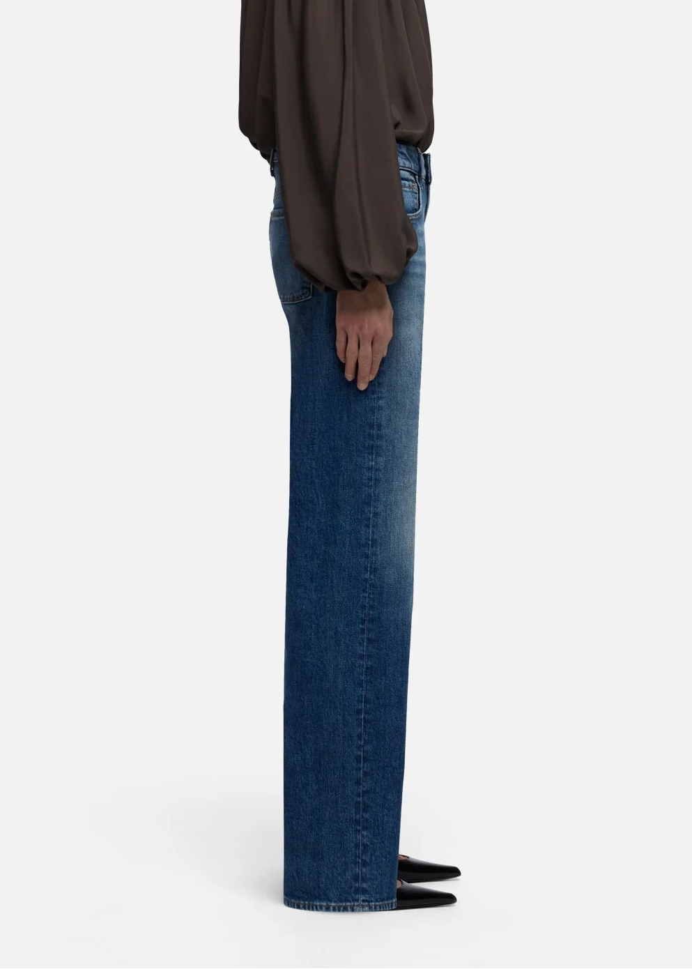 7UD70K85-U73NG JEANS  LOW STRAIGHT BLUE CORE