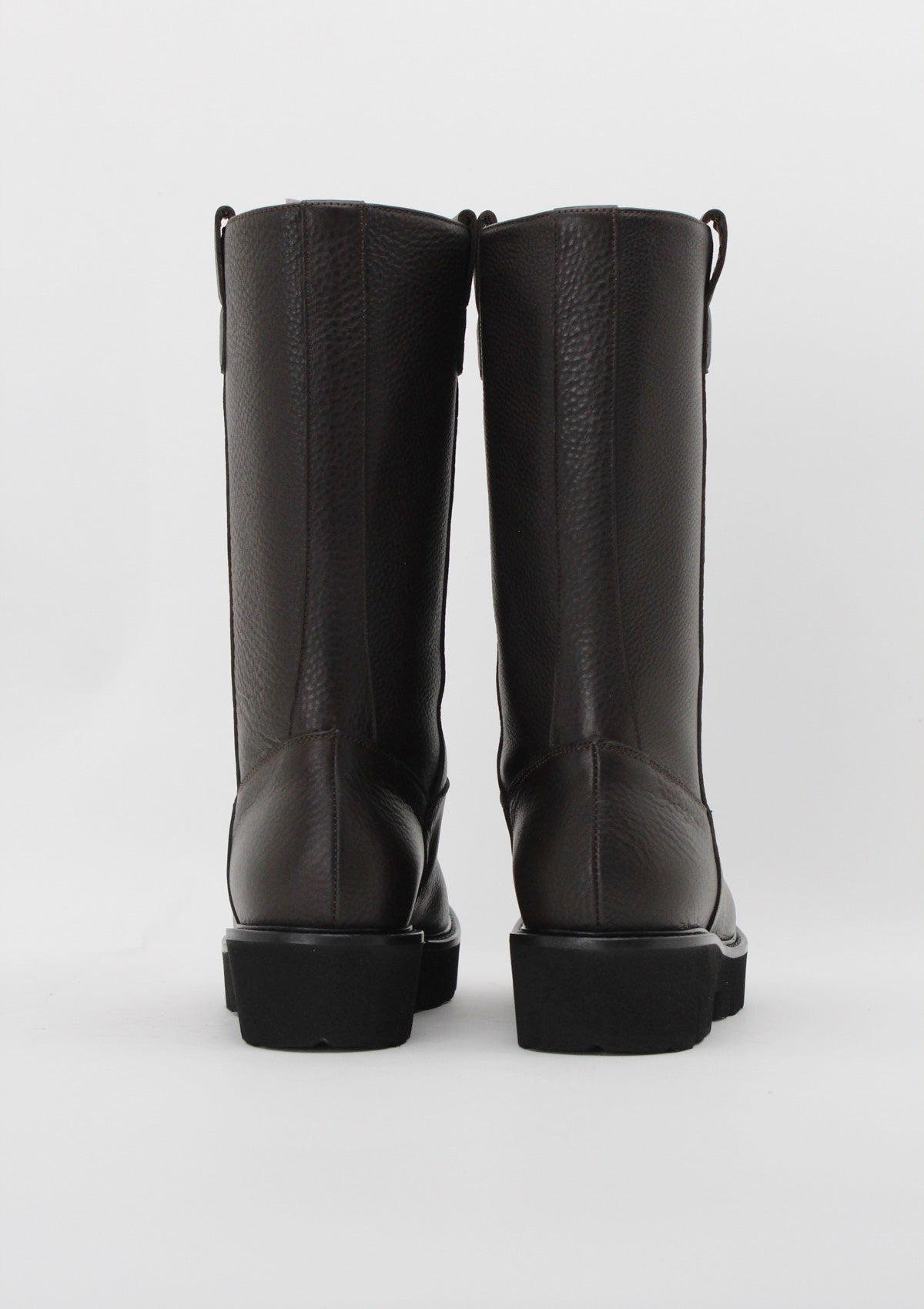 8045 Stivale Medio Chunky in Pelle Cervo Testa di Moro - Anna F.