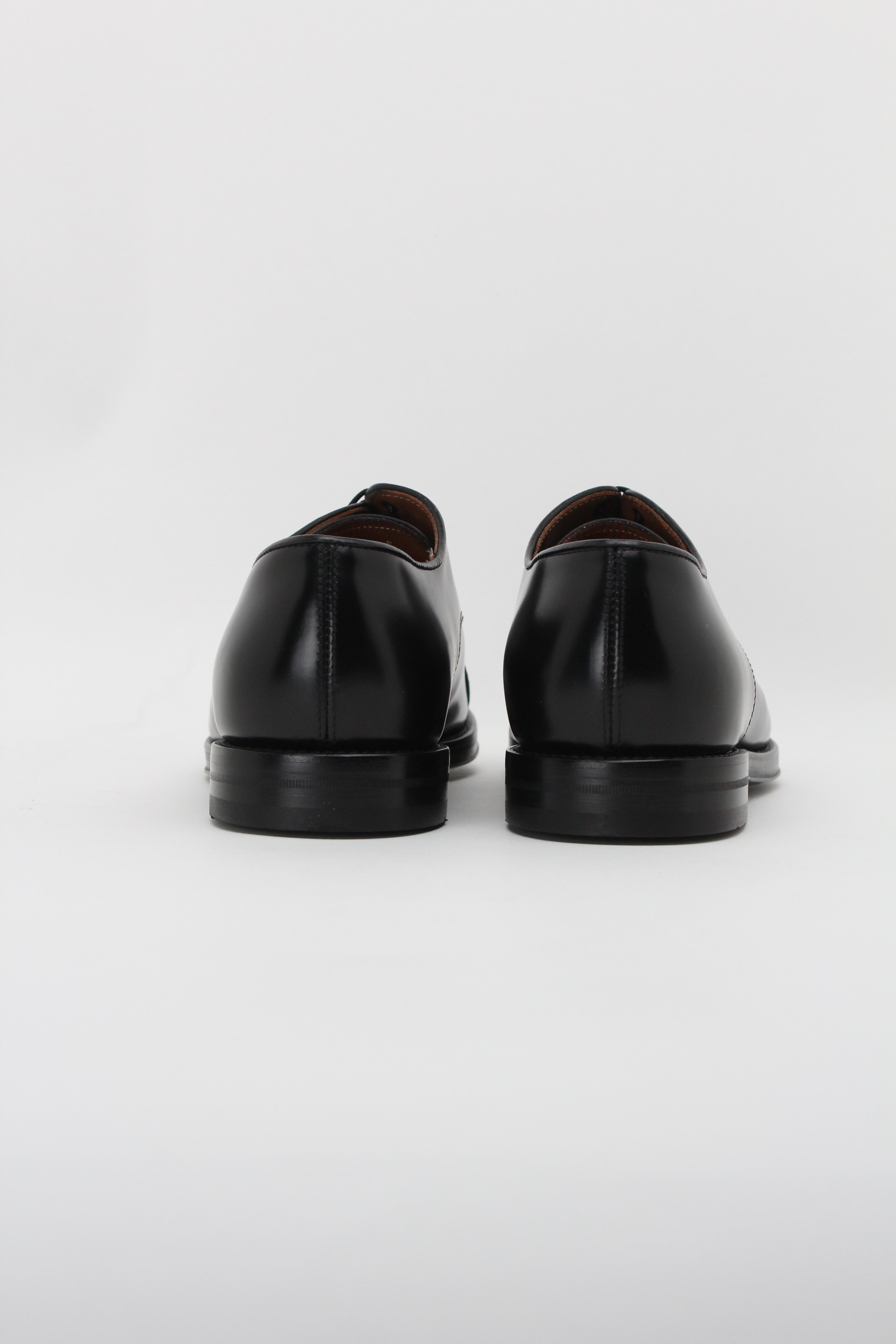 9040-2225 SCARPA DERBY GREEN GEORGE IN PELLE LISCIA NERO
