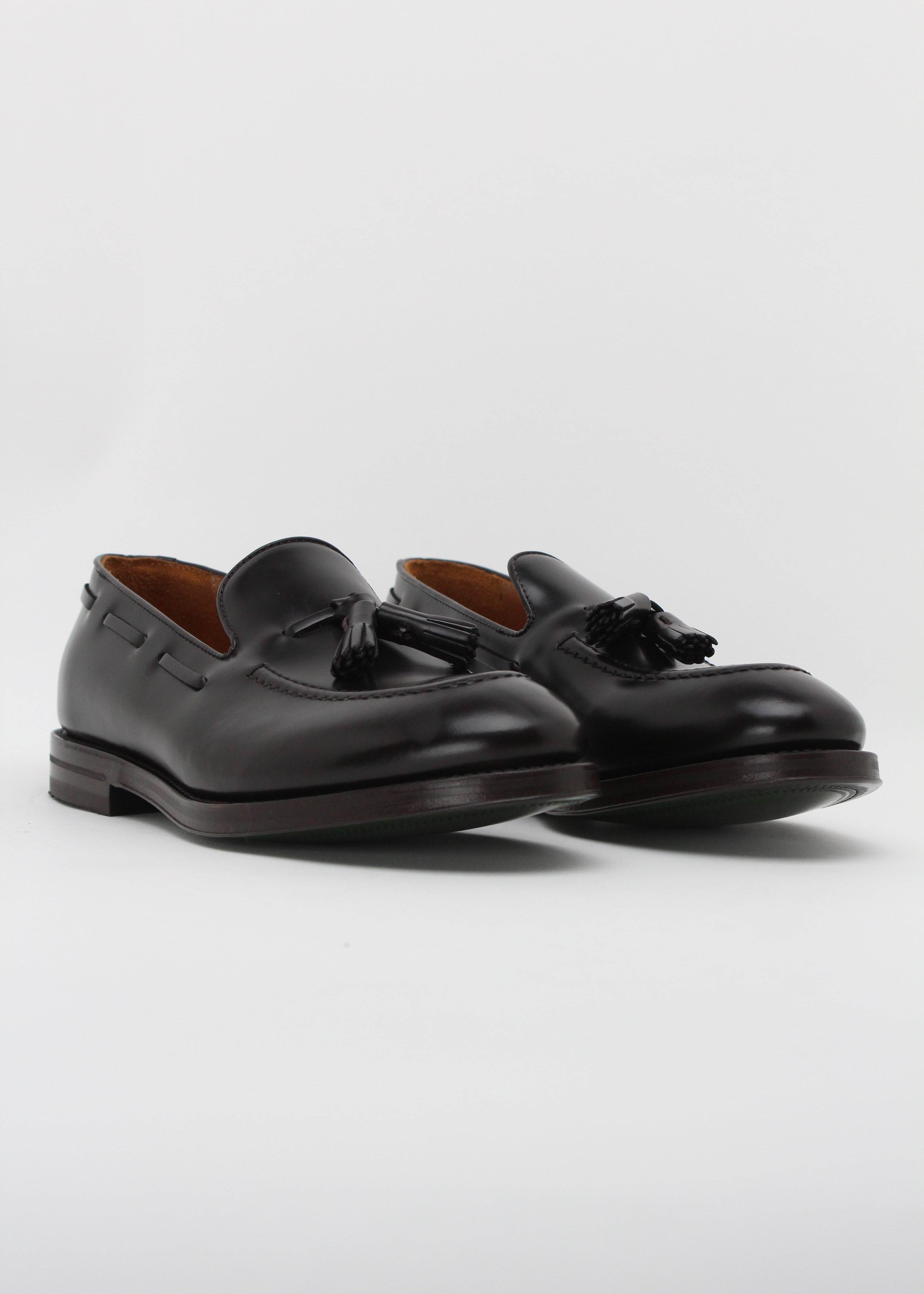 9049-2225 MOCASSINO TASSEL GREEN GEORGE IN PELLE – TESTA DI MORO