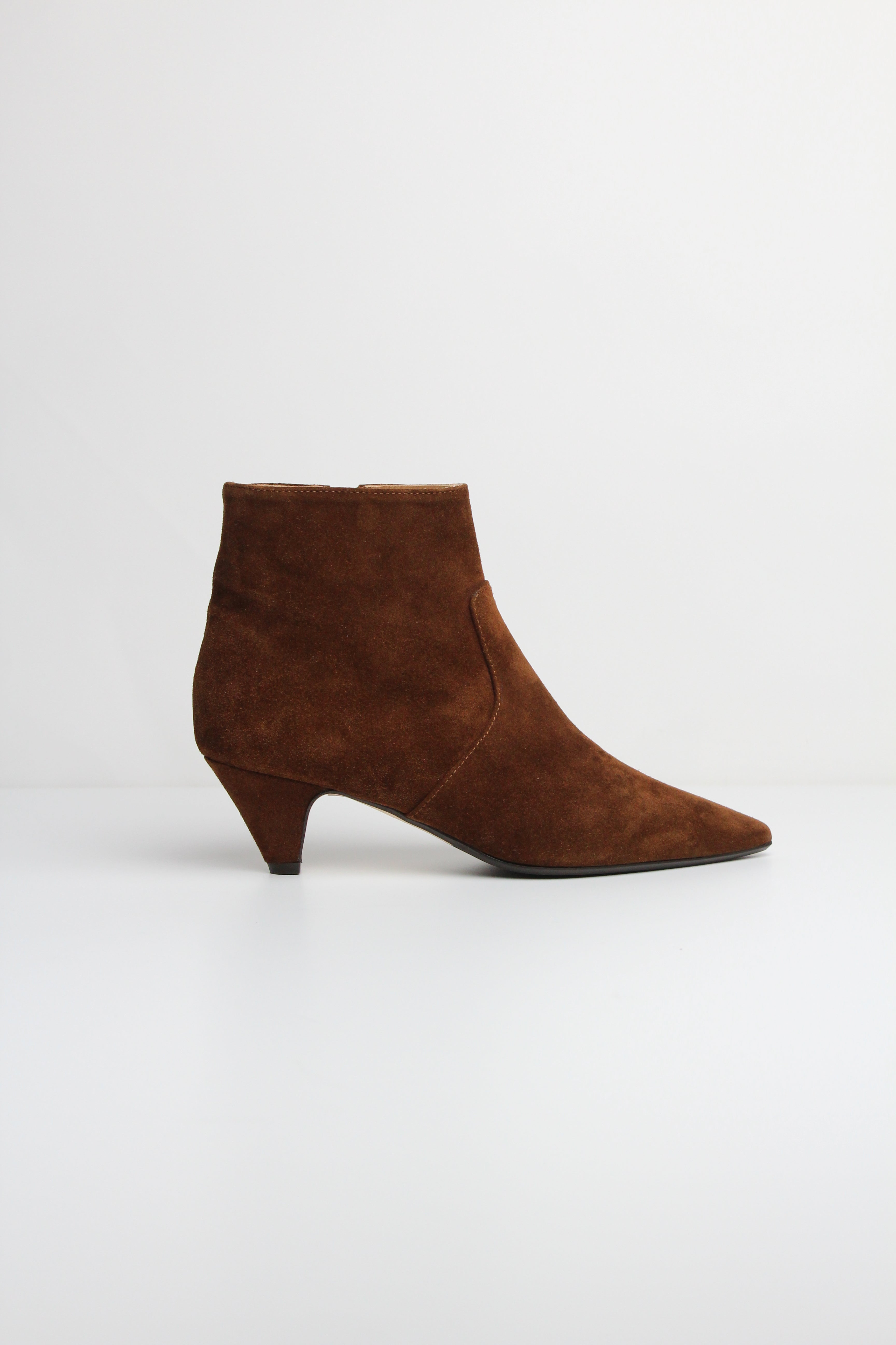 FW25  9760  STIVALETTO IN VELOUR BRUCIATO