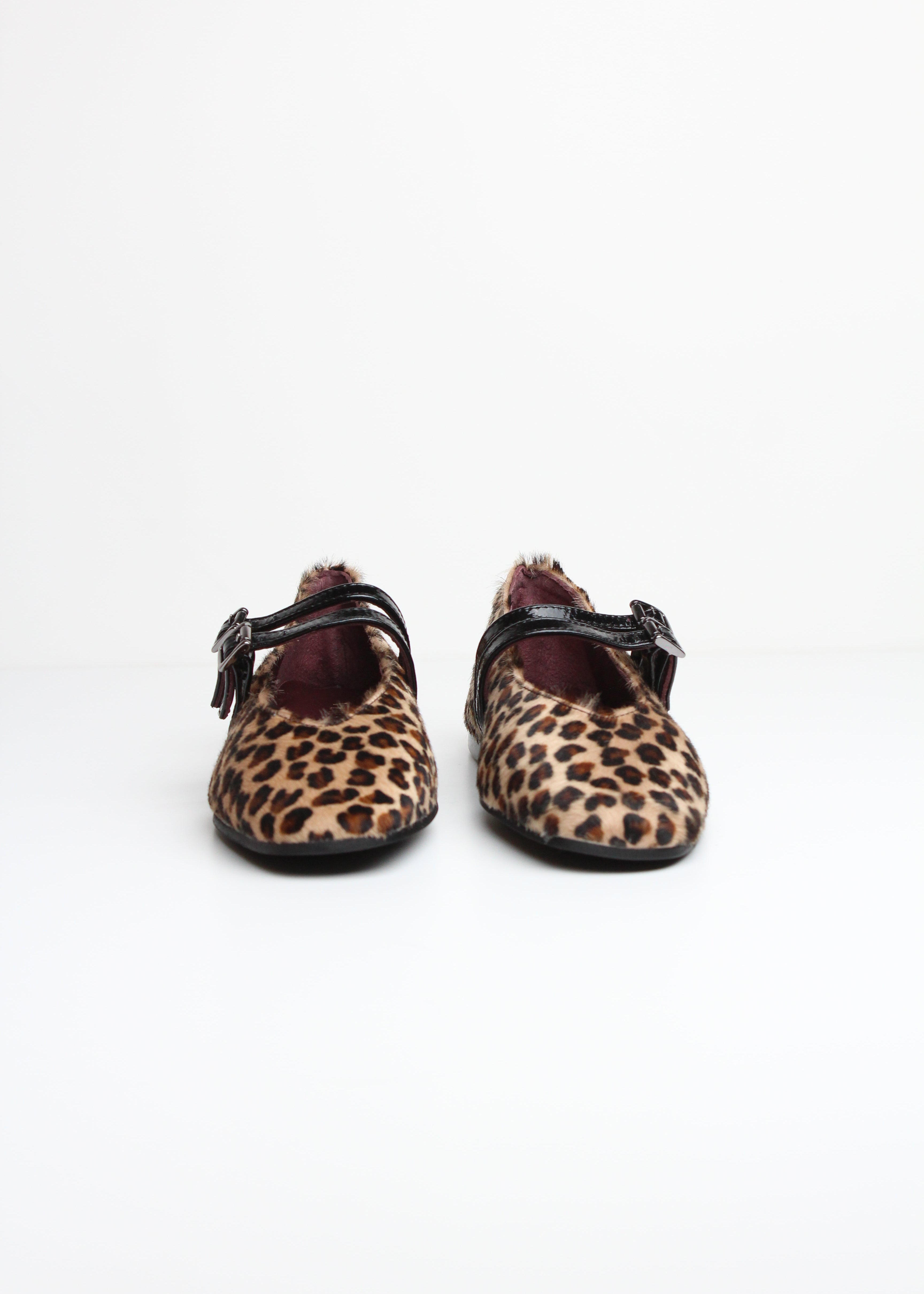 FW25-991 BALLERINA IN CAVALLINO CON DOPPIO CINTURINO – VERSILIA | MADE IN ITALY
