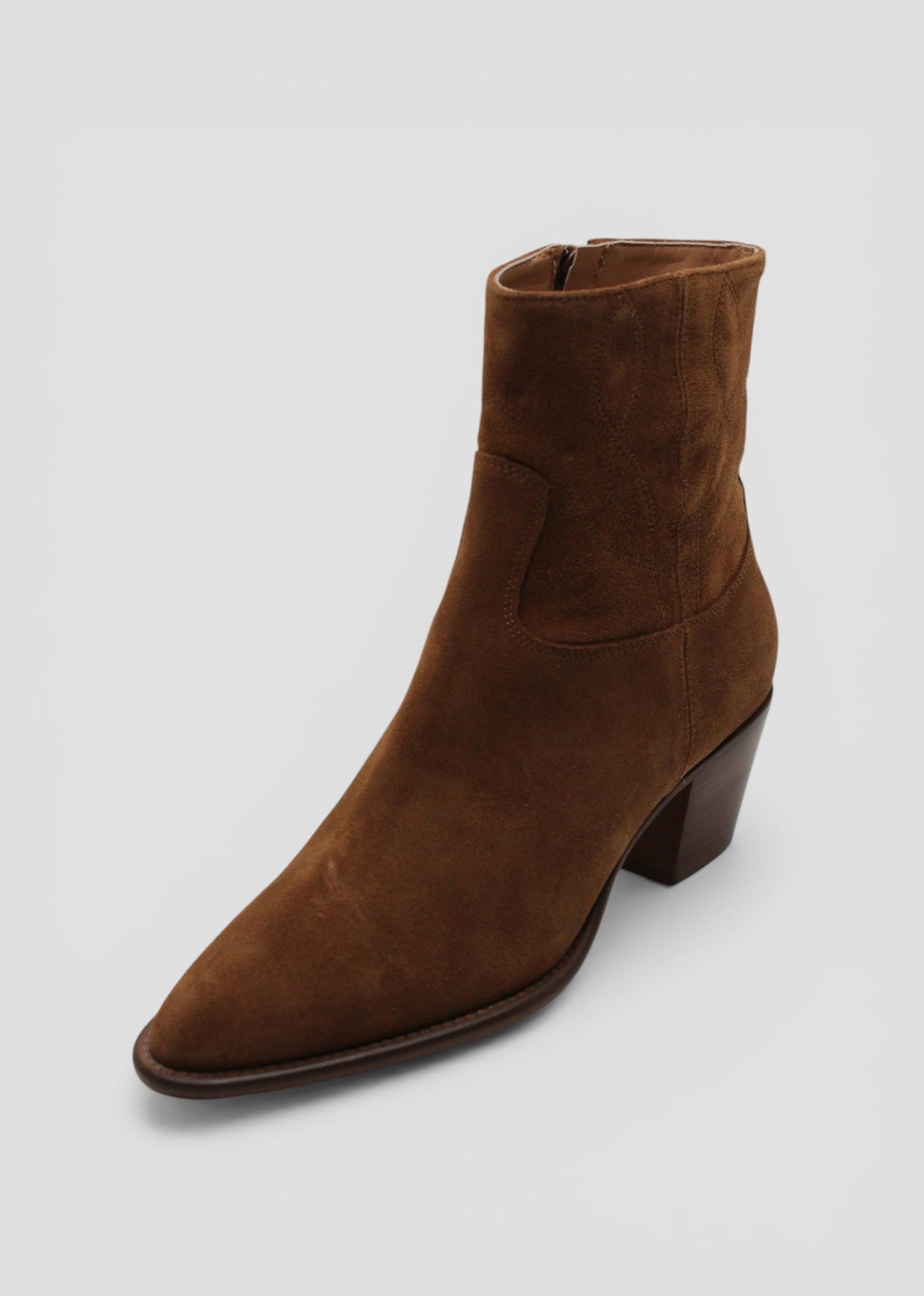 SS26-9966 TRONCHETTO IN VELOUR BRUCIATO