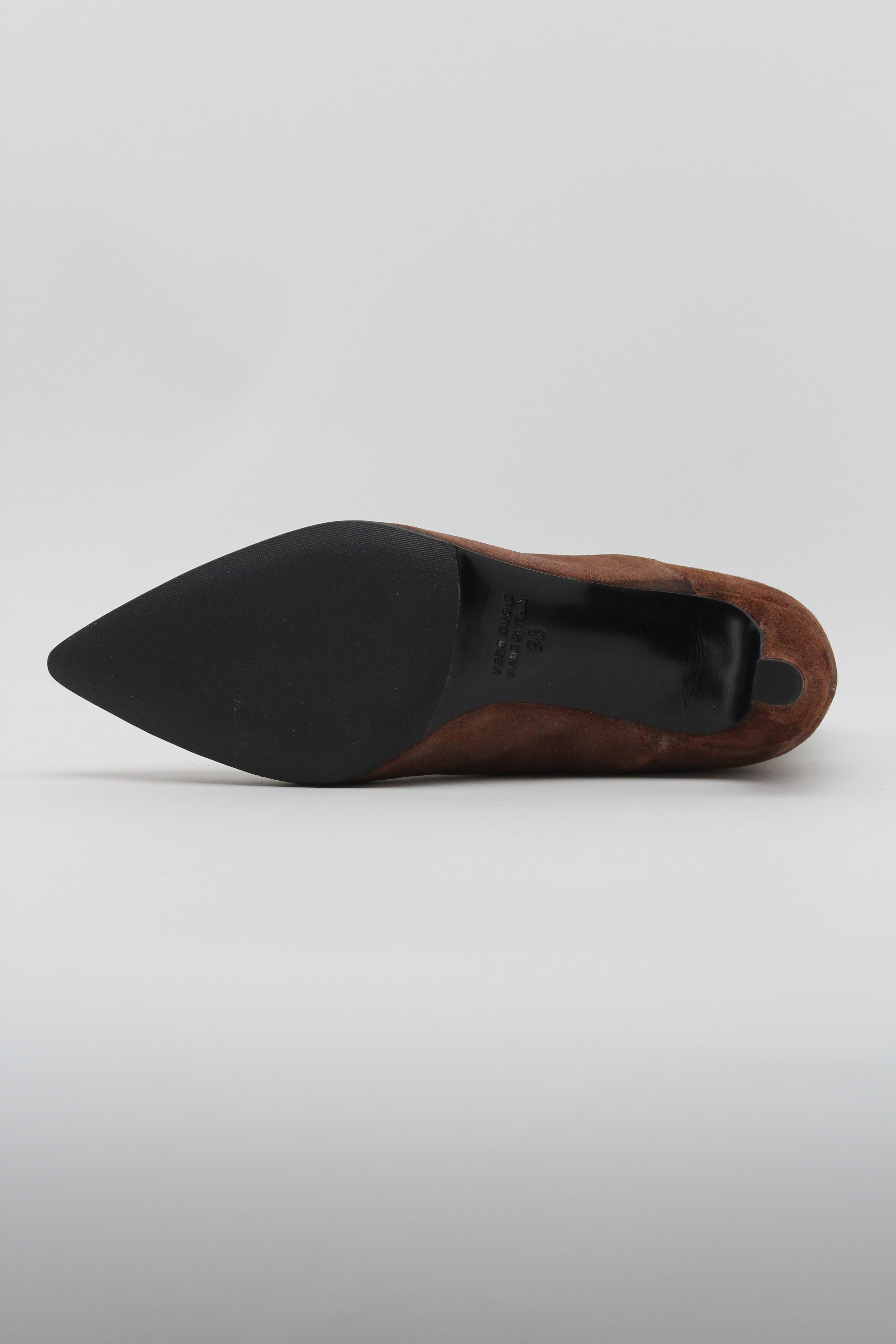 A5992  Stivaletto Sfumato in Camoscio Strategia - Cacao