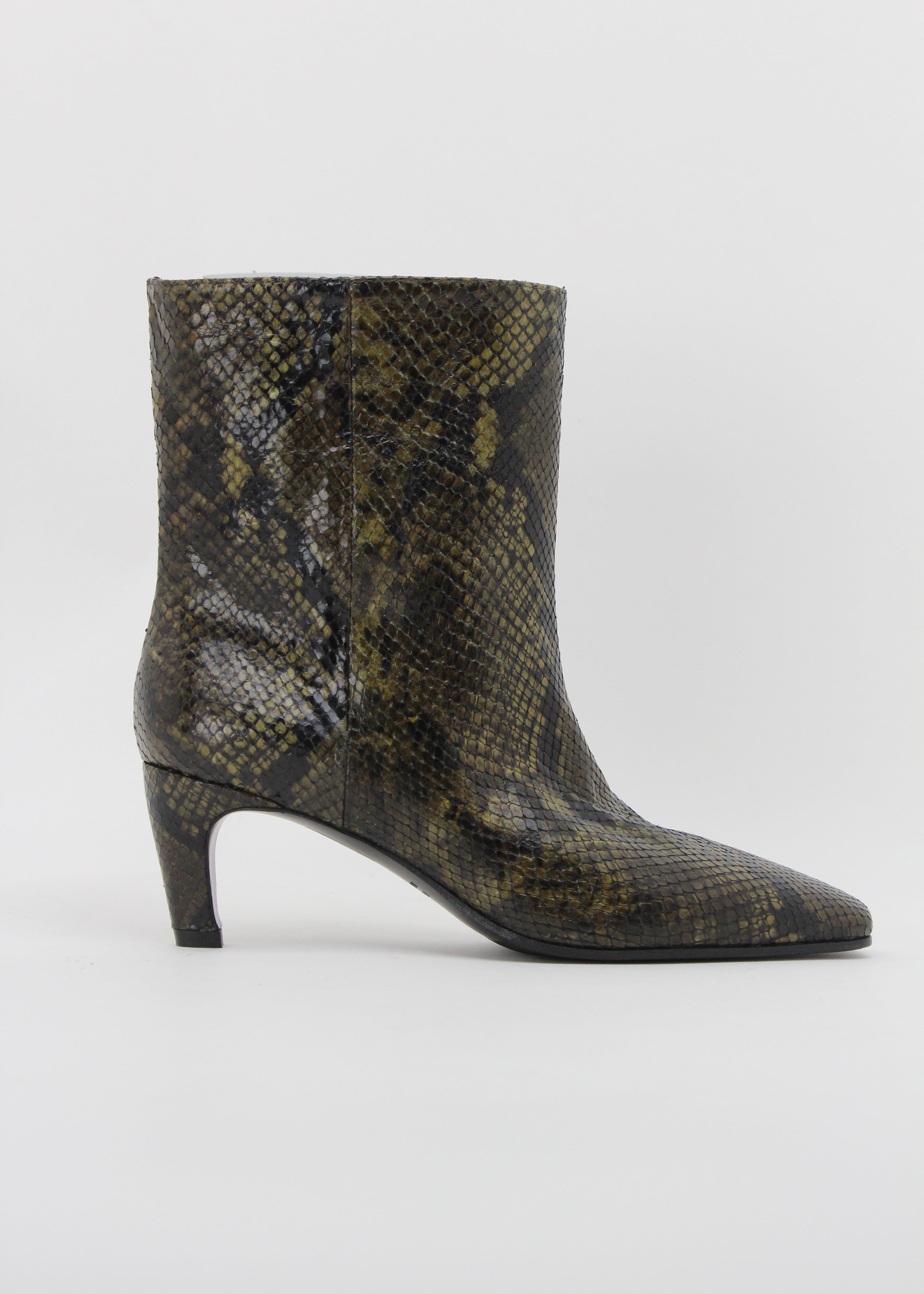 A6220  Stivaletto Stampa Pitone Strategia - Army