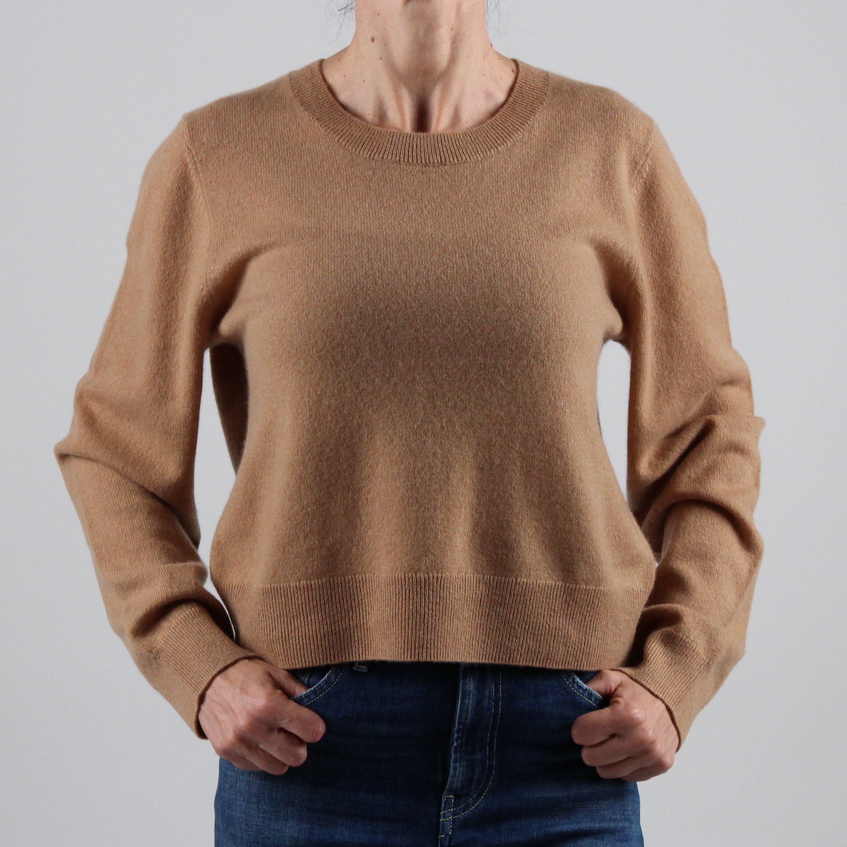 ACF18A006C. MAGLIA  CARLIE   COL.TOFFEE