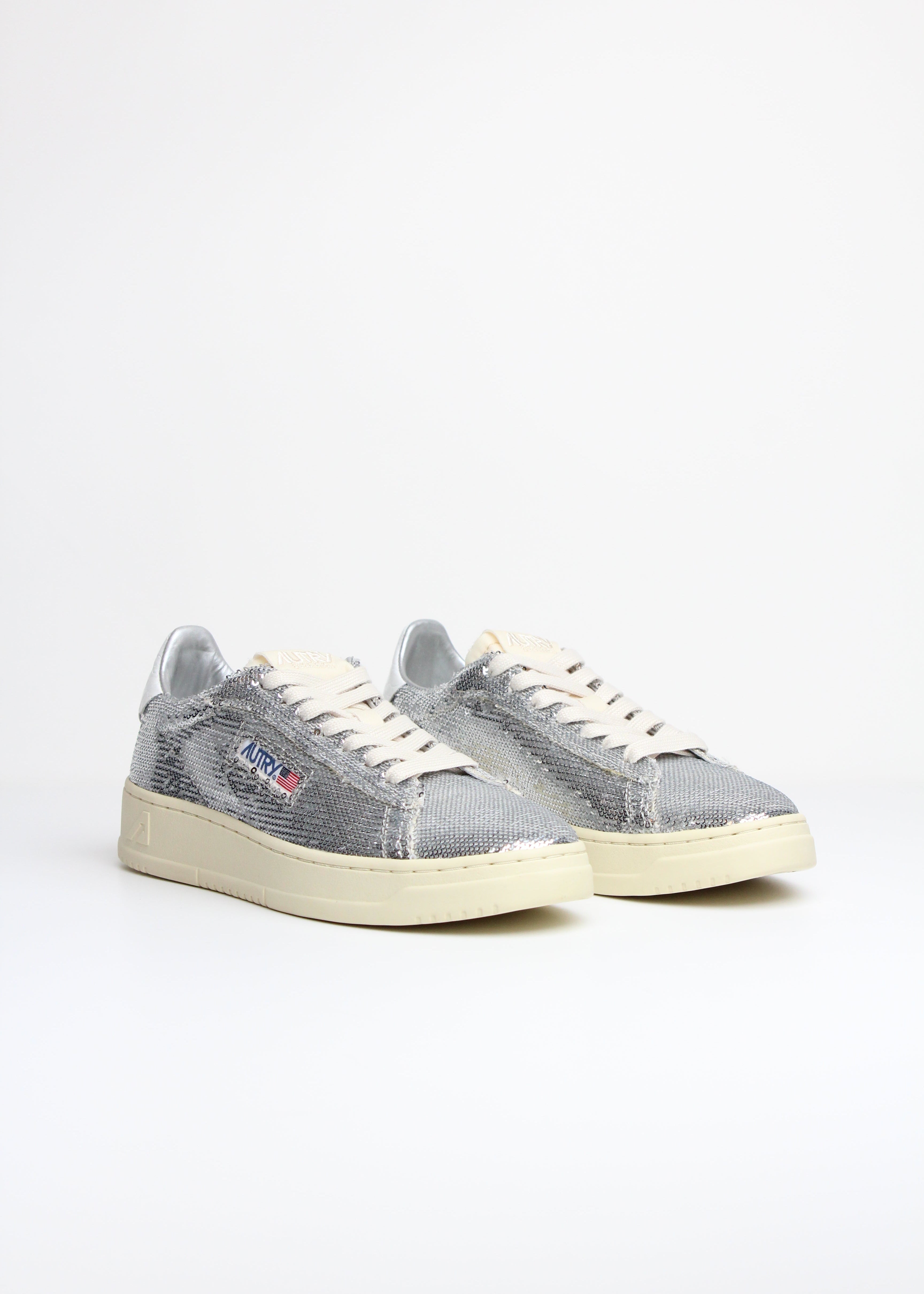 FW25 ADLW-TI05 SNEAKERS DALLAS PAILLET/CRO SILVER/WHT