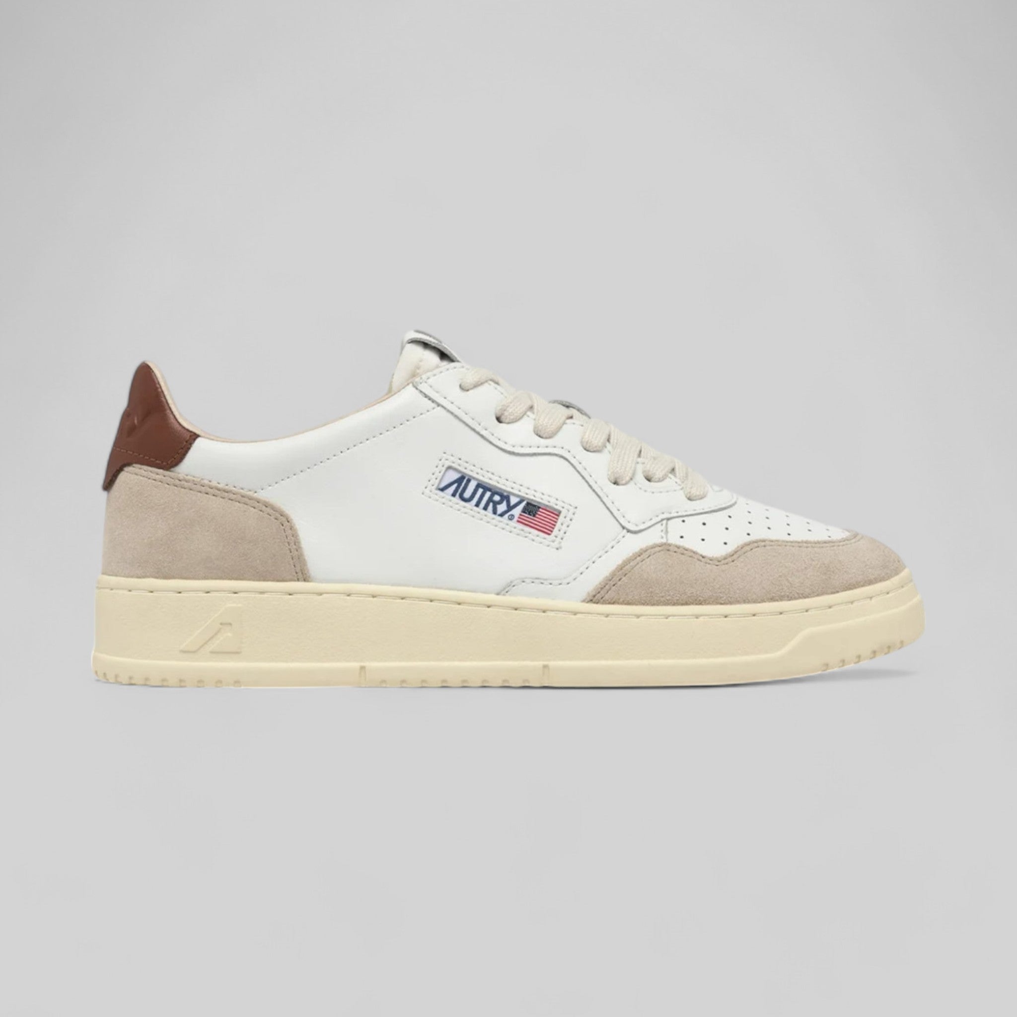 SNEAKERS AULM-LS72   MEDIALIST LOW MAN   WHT/COCO SHL