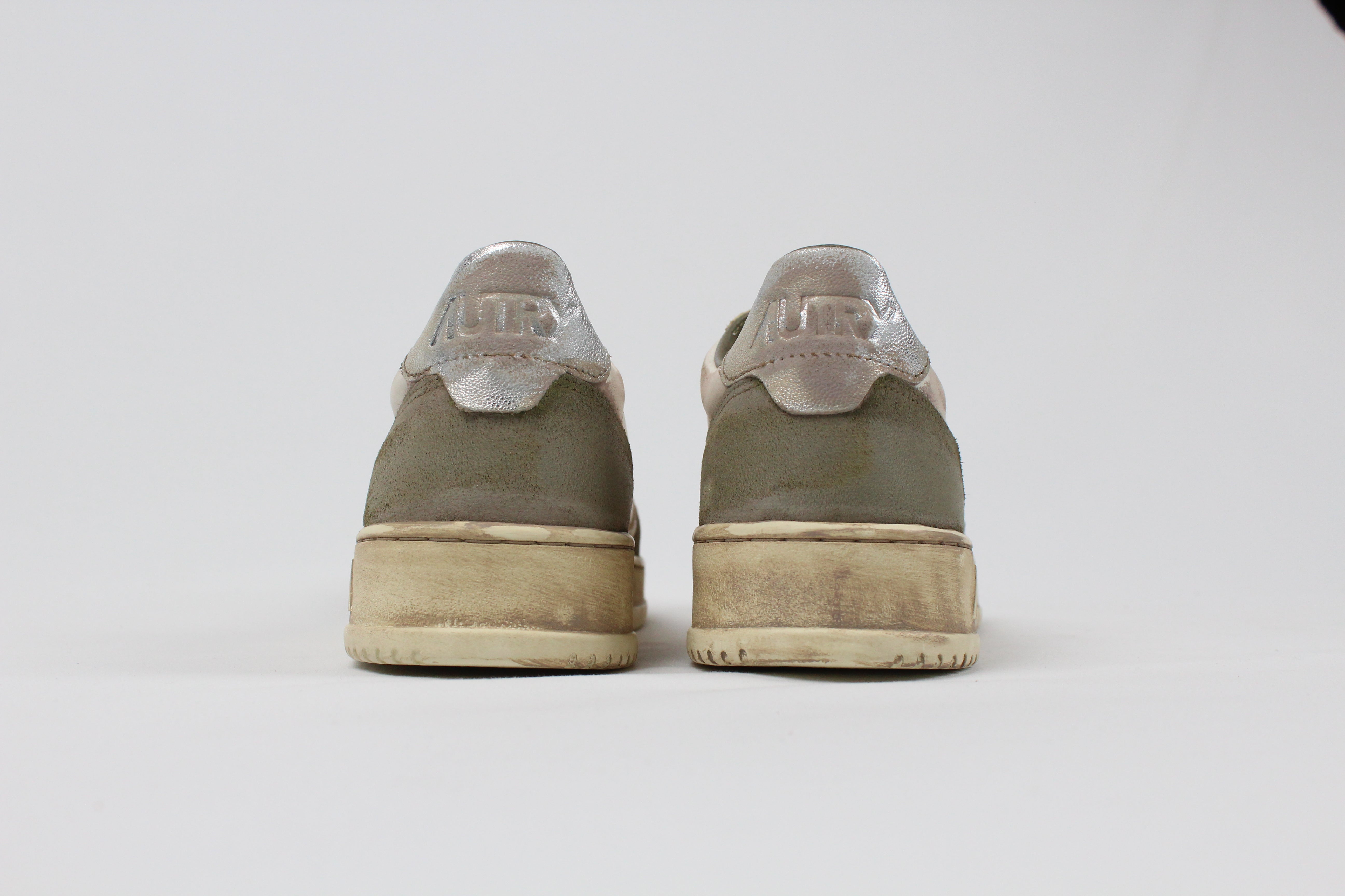 FW25 AVLM-LS10 SNEAKERS  SUP VINT  LEAT/SUEDE  LIZARD/SILV