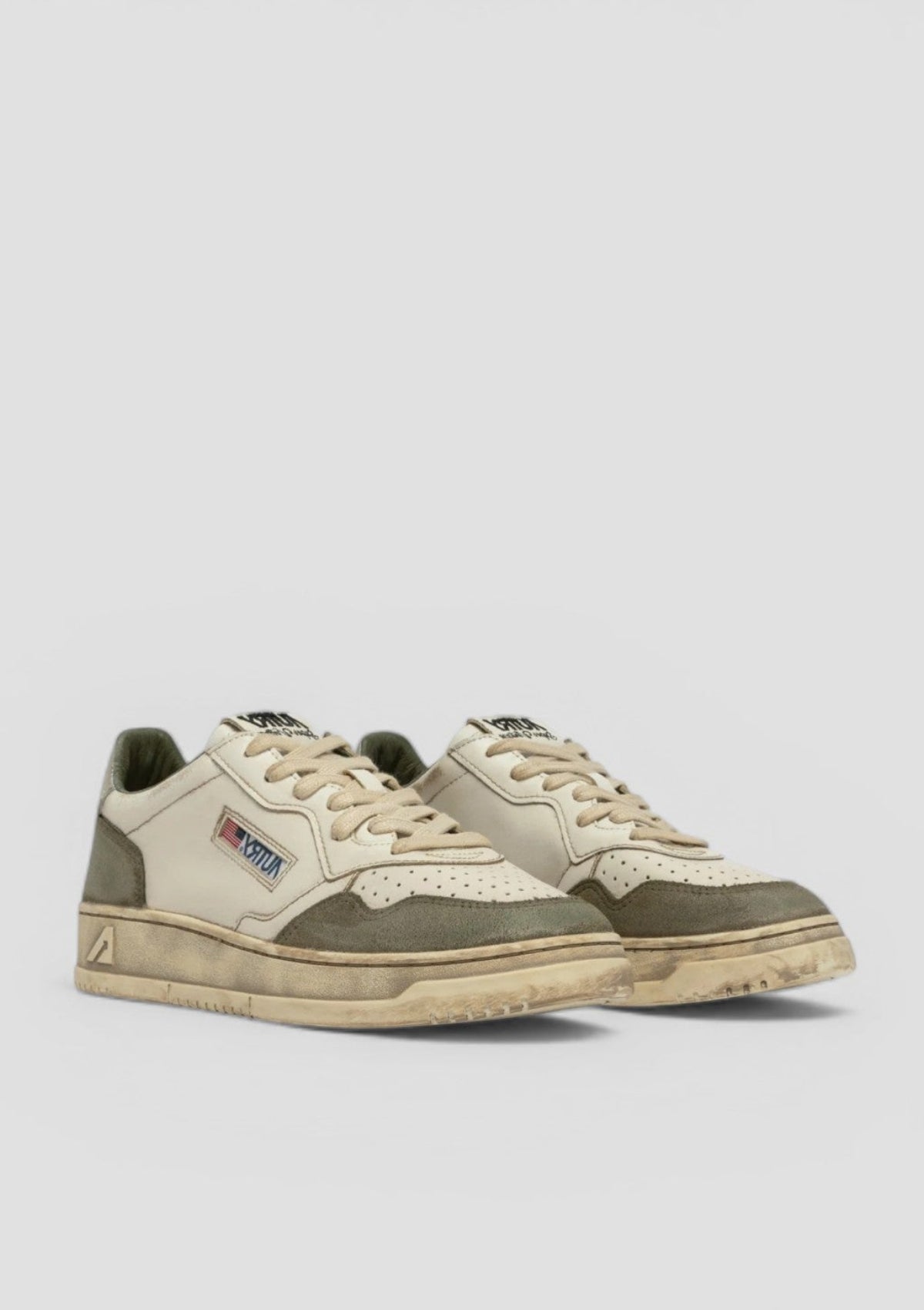 SS26-AVLM-LS10  SUPER VINTAGE UOMO LEAT/SUEDE LIZARD/SILV