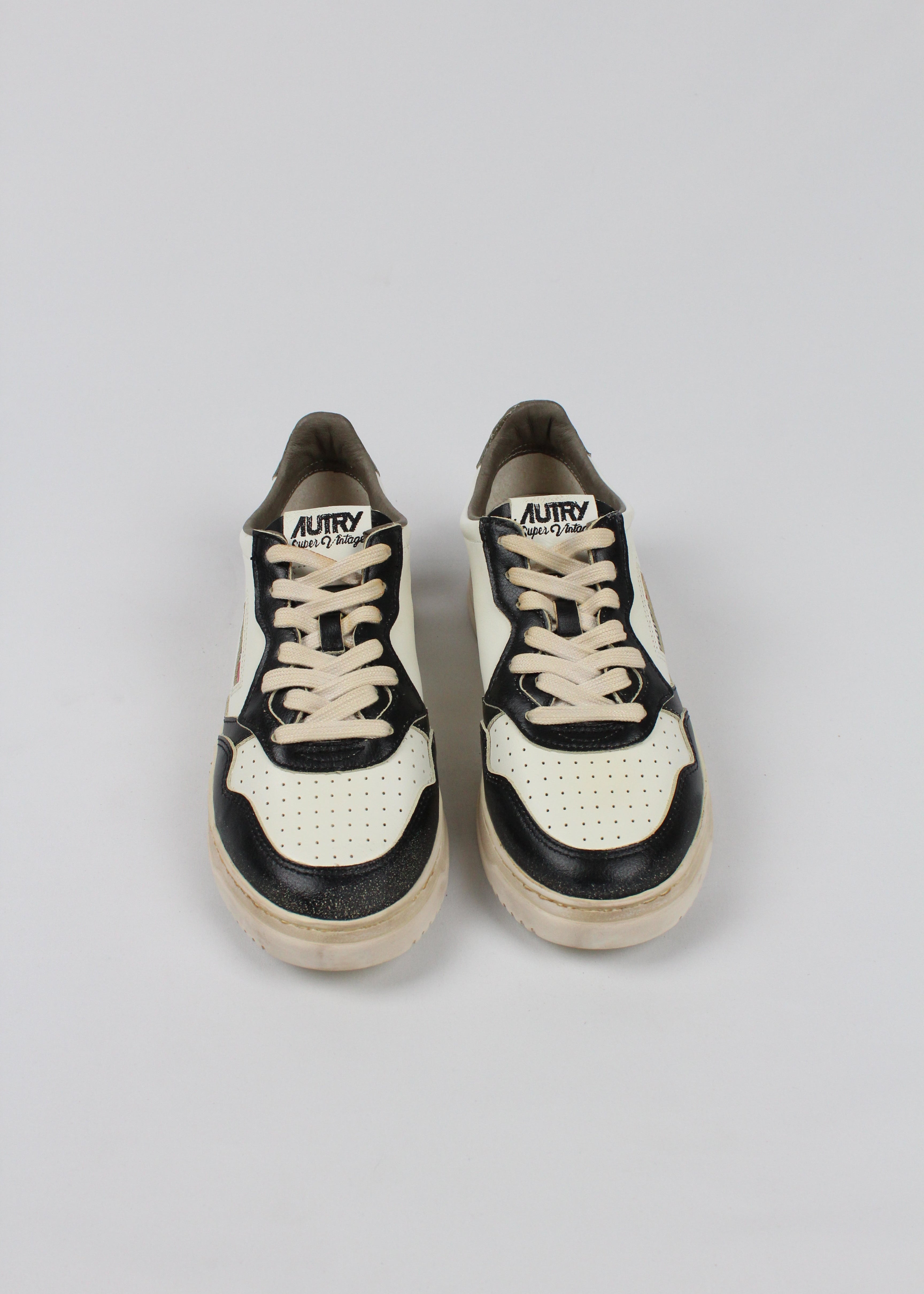 FW25  AVLM-SV46 SNEAKERS  SUP VINT  LEAT/LEAT  WHT/CVGR/BLK