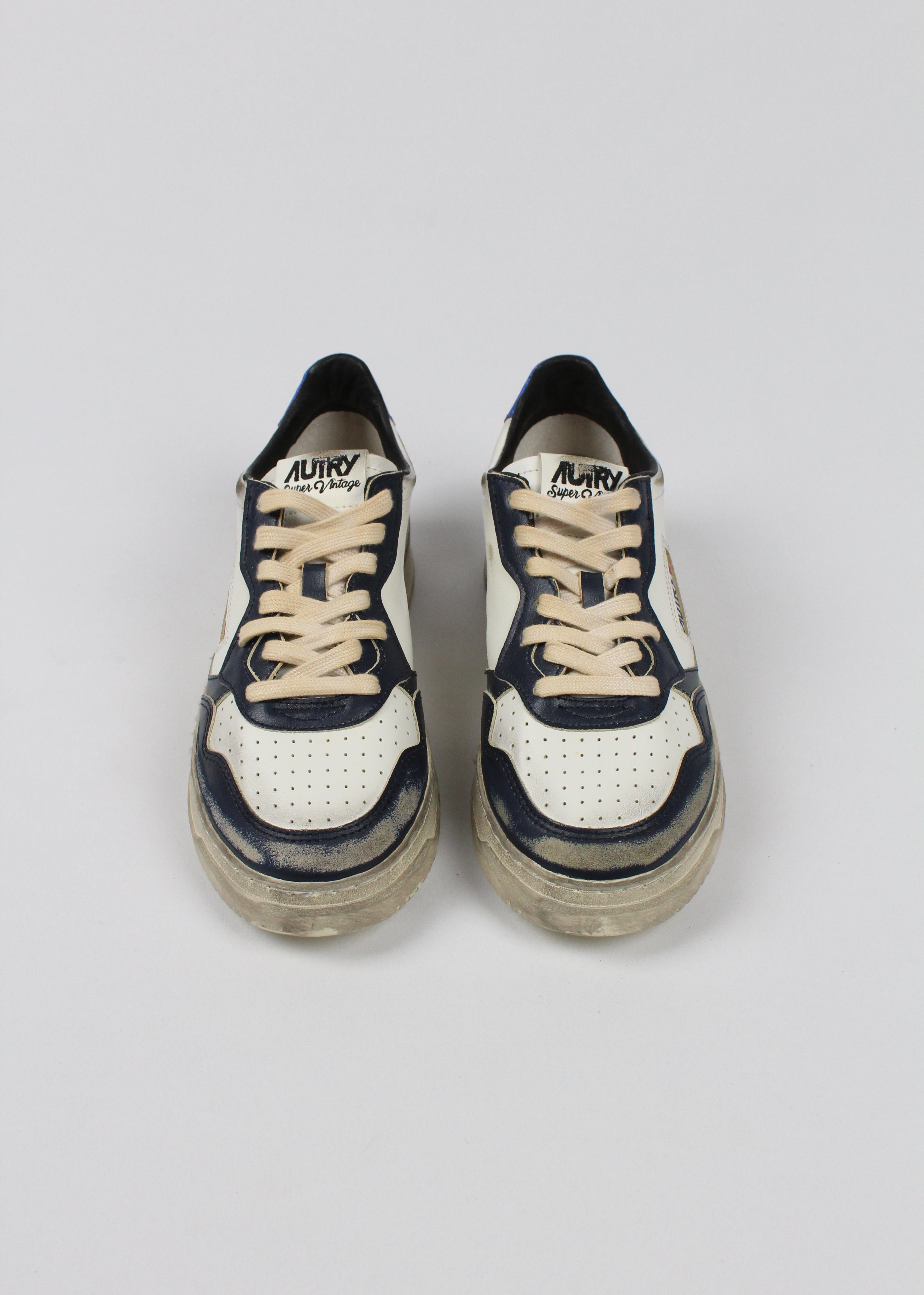 FW25 AVLM-SV55 SNEAKERS  SUP VINT  LEAT/LEAT  WHT/BLSP/BLUE