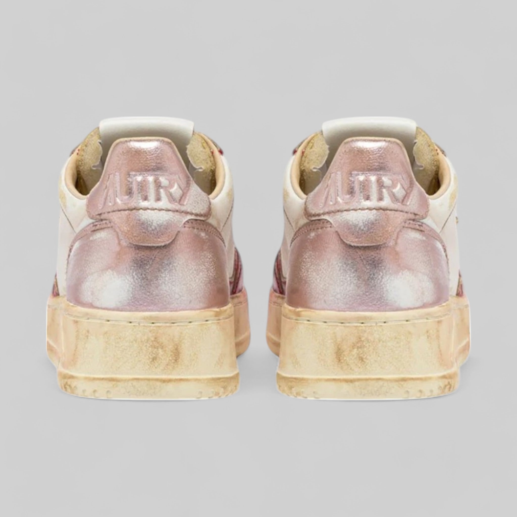 SNEAKERS AVLW-MT01 SUPER VINTAGE LOW  META/LEAT RED/PINK