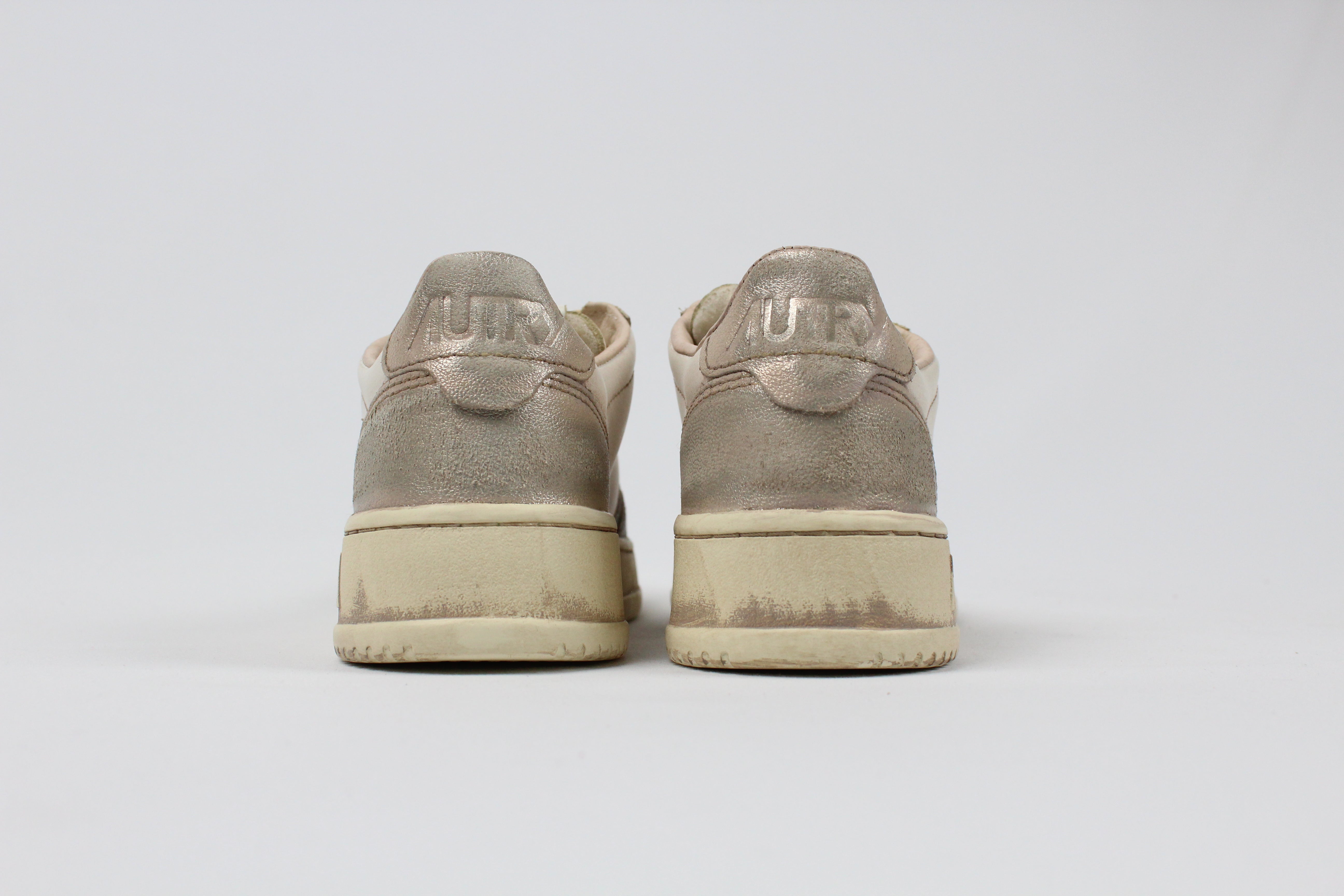 FW25 AVLW-MT09 SNEAKERS  SUP VINT  METAL/LEAT  OLDSILV/PLAT