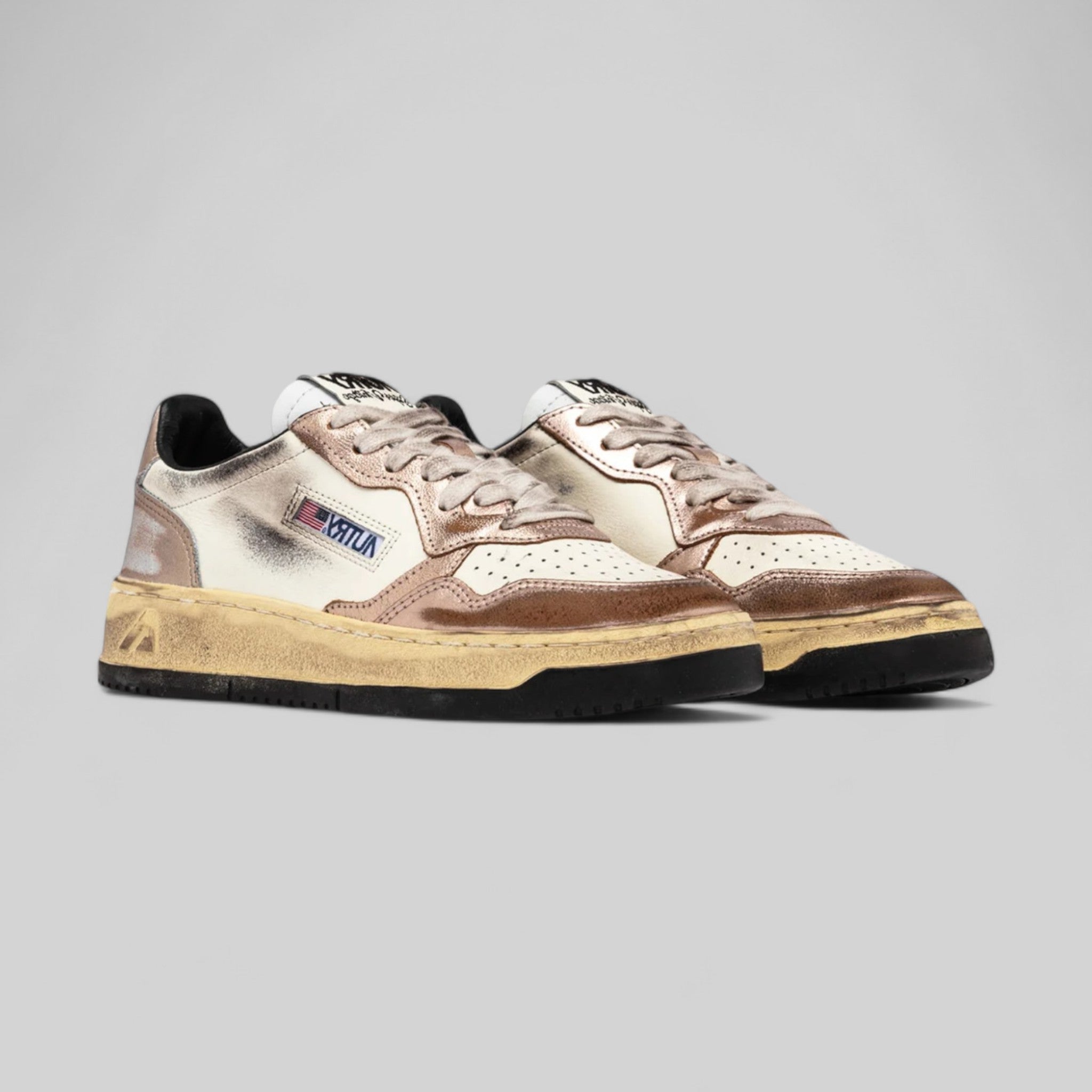 SNEAKERS AVLW-SV41  SUPER  VINTAGE  LOW WOM  METALLIC/ROSE