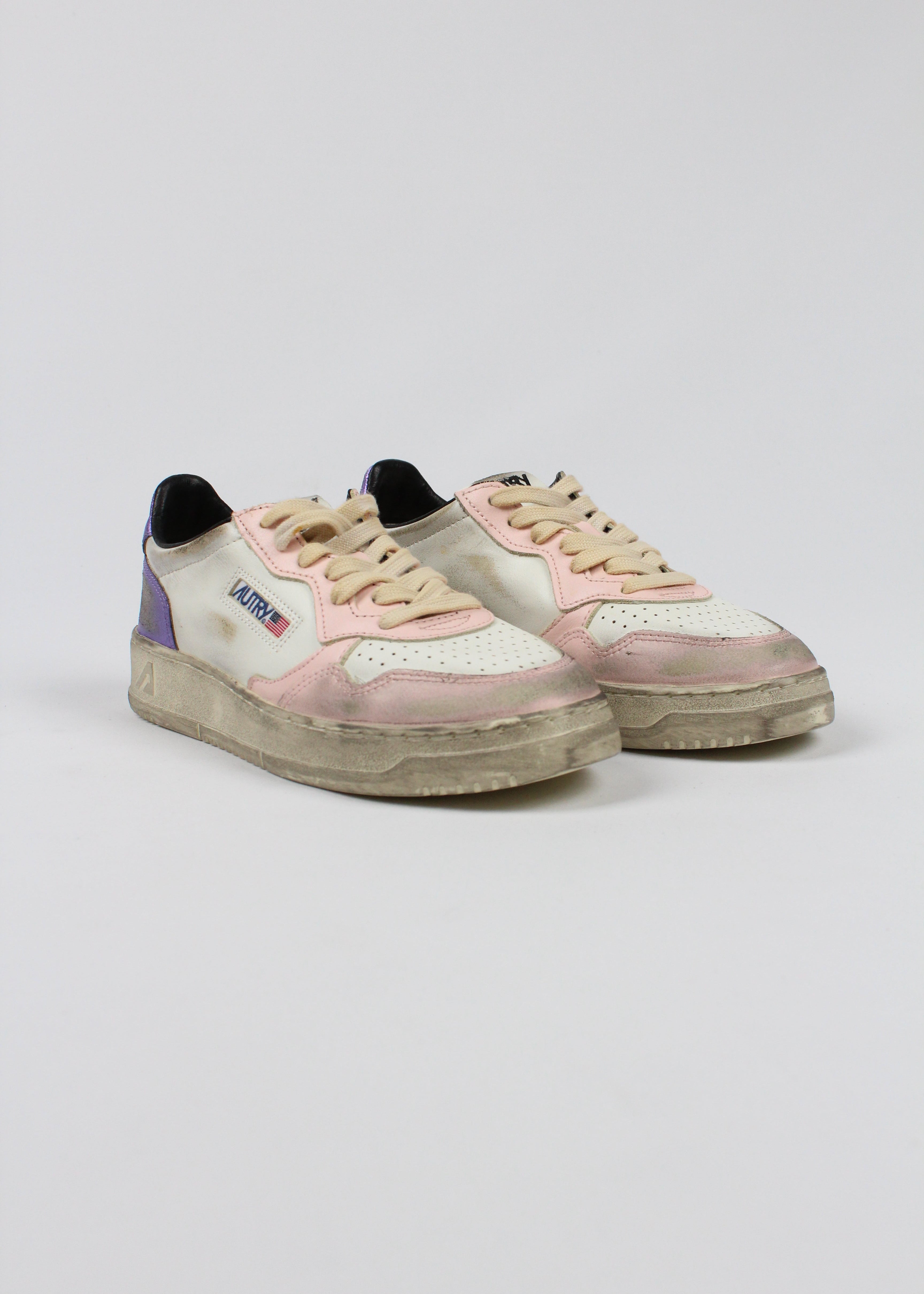 FW25 SV54 SNEAKERS  SUP VINT LEAT/LEAT. WHT/CPINK/BRD