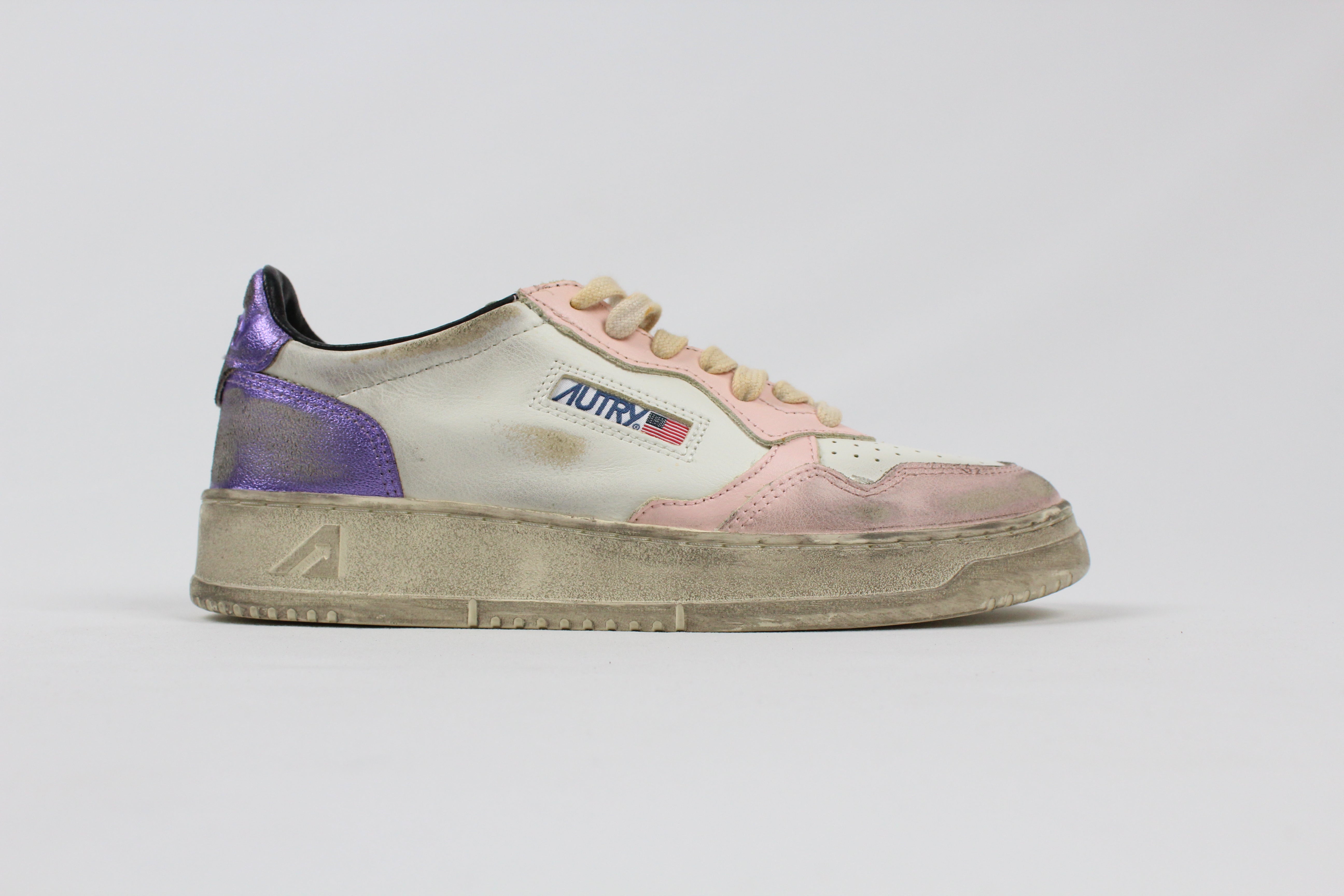FW25 SV54 SNEAKERS  SUP VINT LEAT/LEAT. WHT/CPINK/BRD