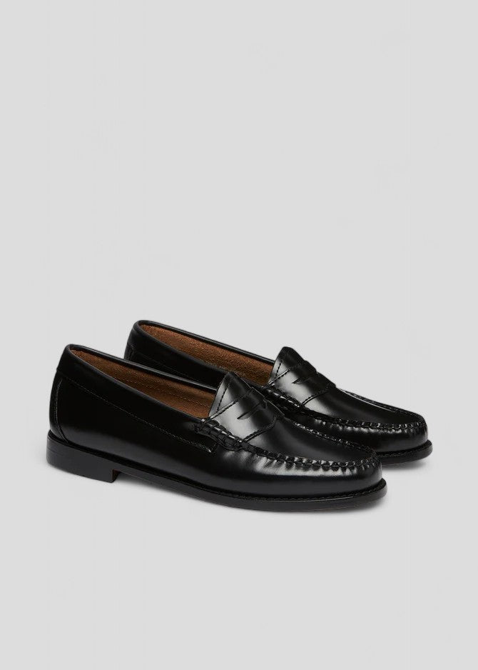 BA41010 MOCASSINO PENNY IN PELLE NERO