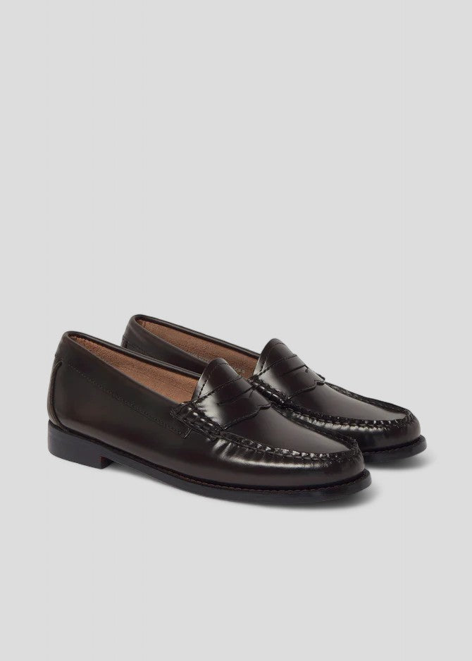 BA41010 MOCASSINO PENNY IN PELLE CIOCCOLATO