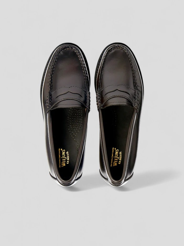 BA41010 MOCASSINO PENNY IN PELLE CIOCCOLATO