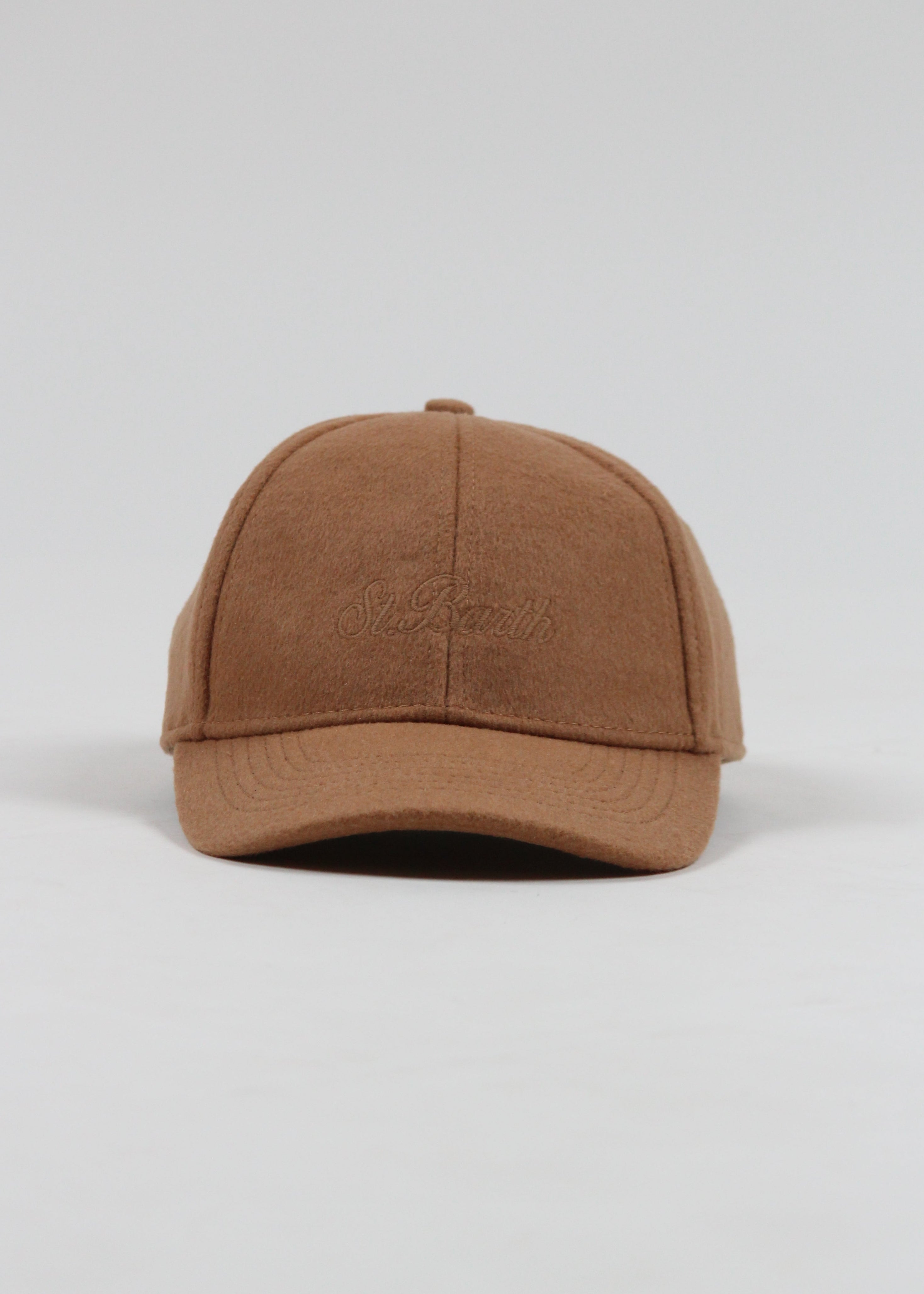 FW25-BASB0010-00163I CAPPELLO BASEBALL IN LANA  CAMMELLO