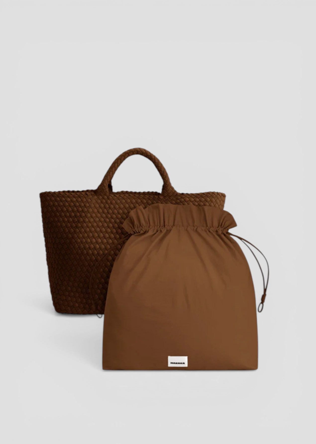 MRR18401.060  BORSA IN NEOPRENE LARGE COLORE CARAMEL CAFFE'