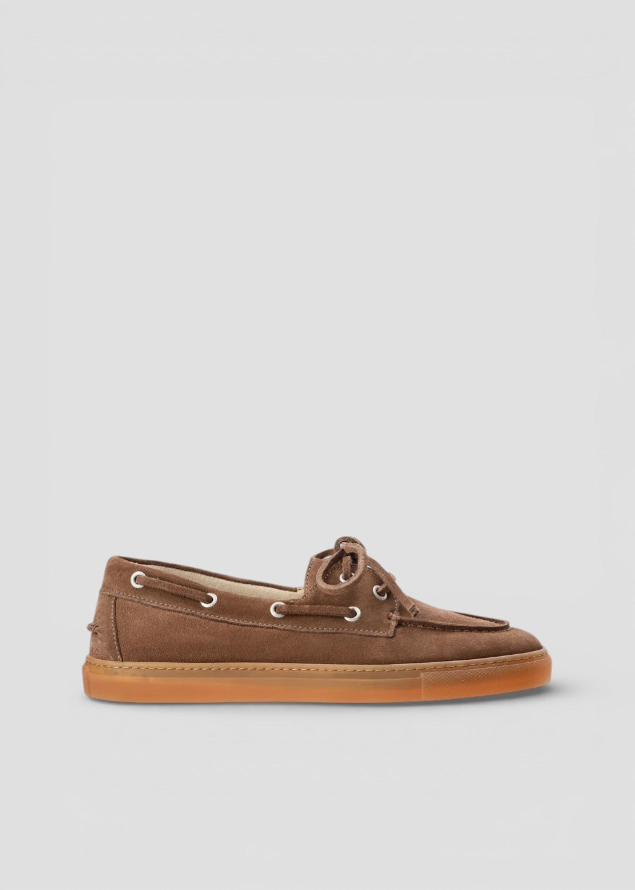 SS26-CPH 160M MOCASSINO IN SUEDE MOKA