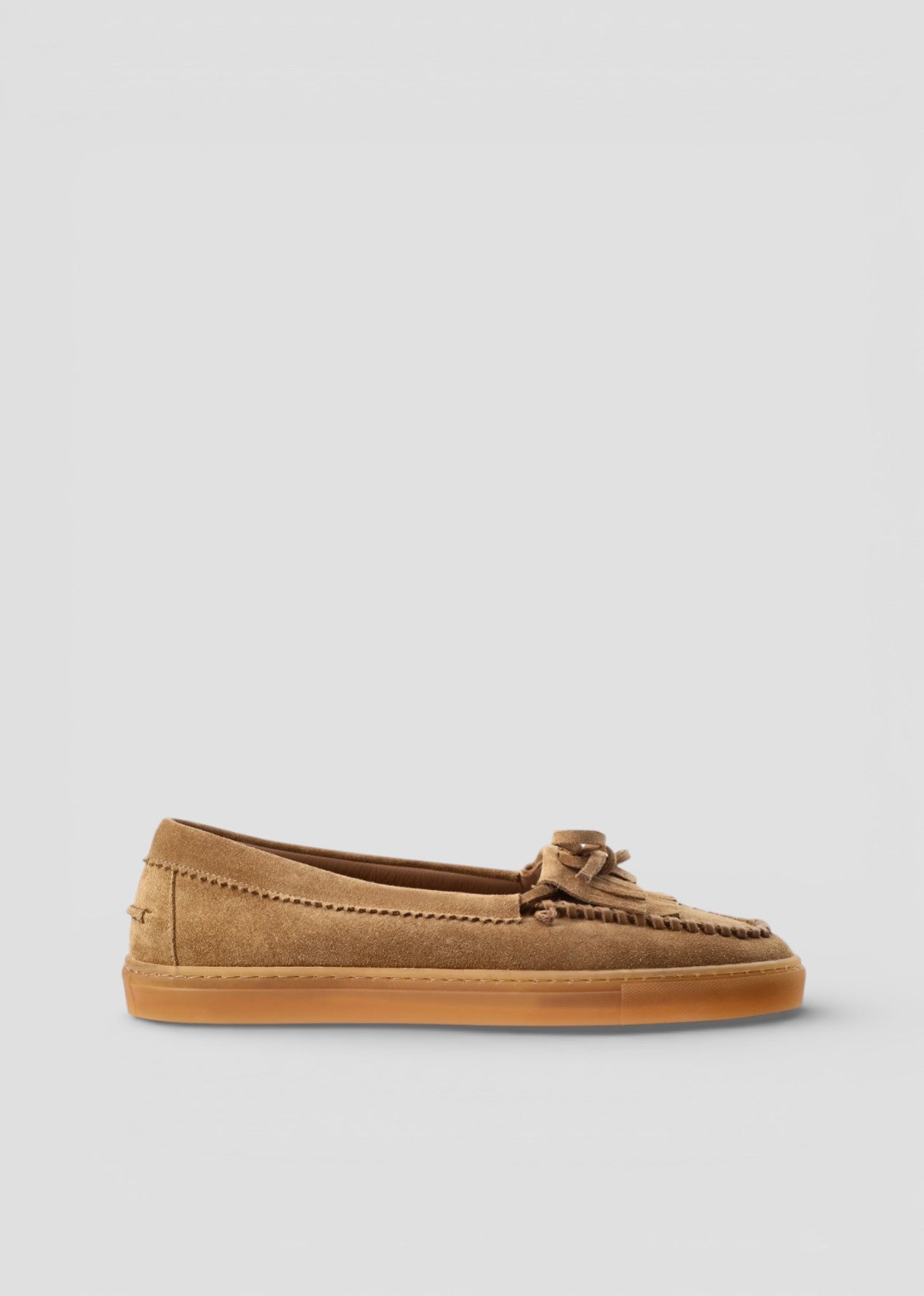 SS26-CPH 365 MOCASSINO IN SUEDE NEW BROWN