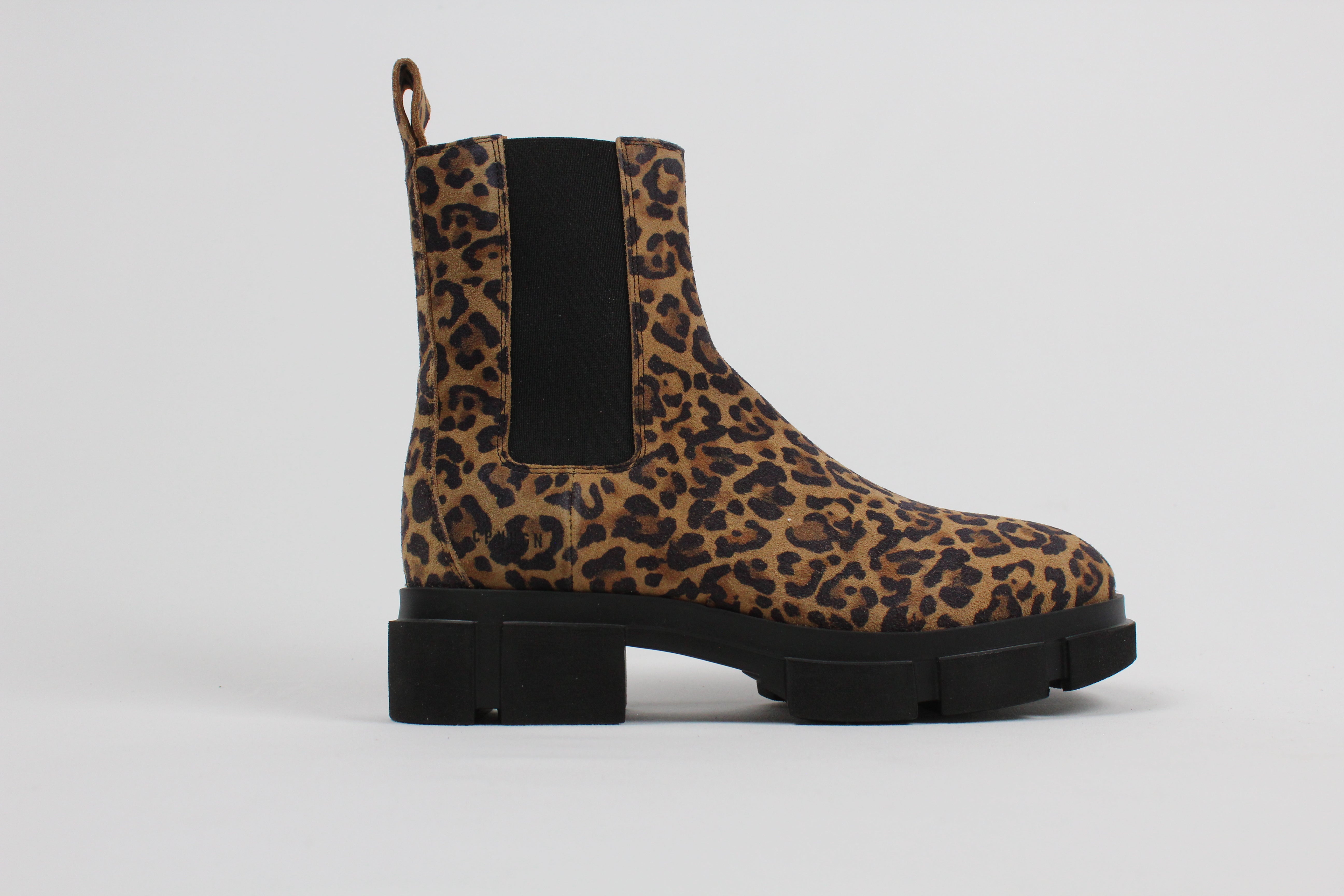 CHP570/SUE  STIVALETTO CHELSEA IN CAMOSCIO DA DONNA COL LEO