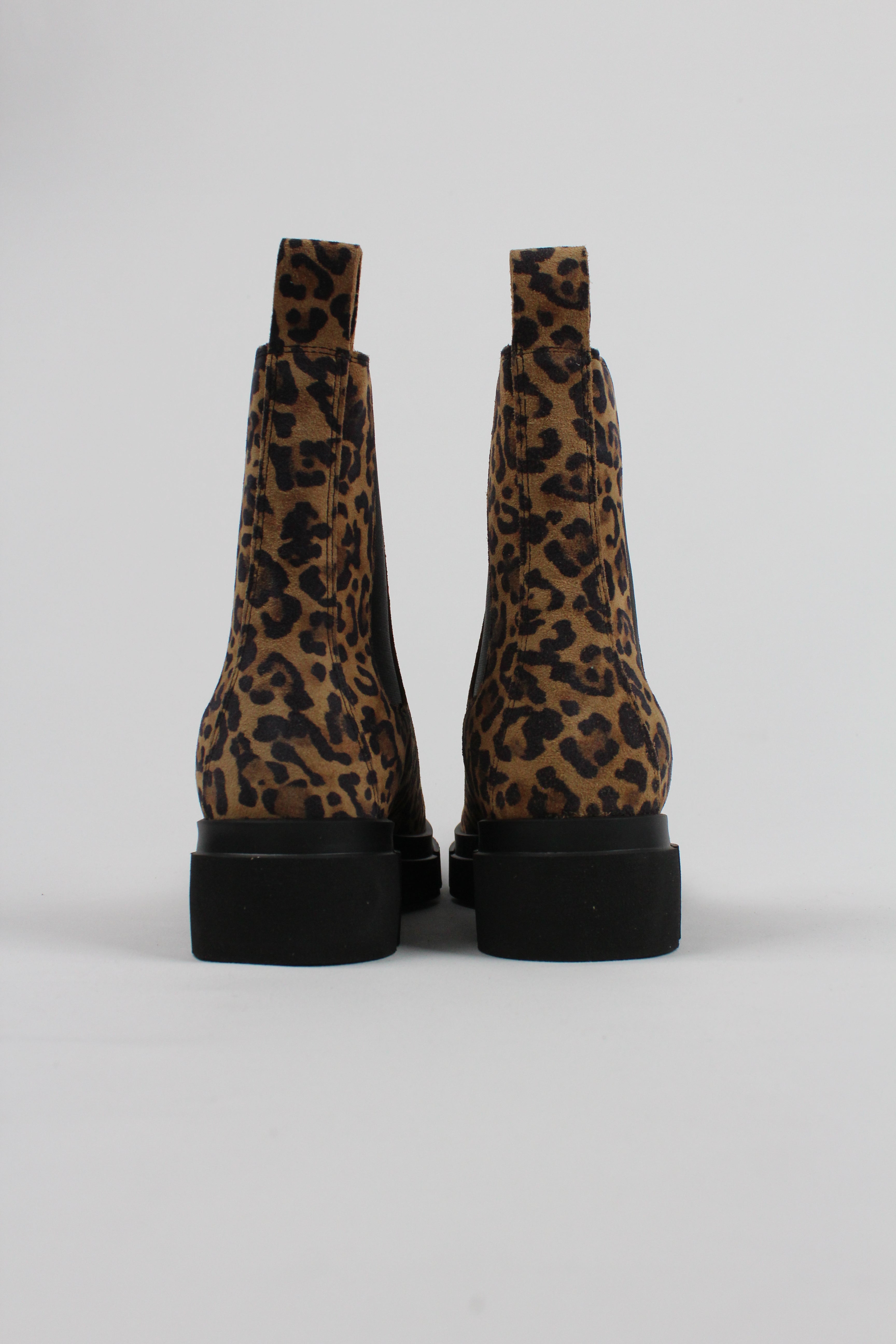 CHP570/SUE  STIVALETTO CHELSEA IN CAMOSCIO DA DONNA COL LEO