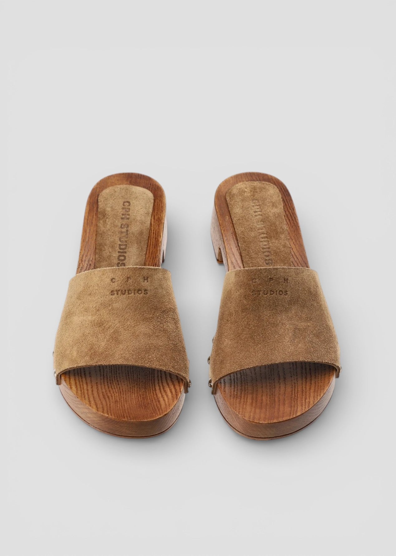 SS26-CPH 798 ZOCCOLO IN SUEDE NEW BROWN