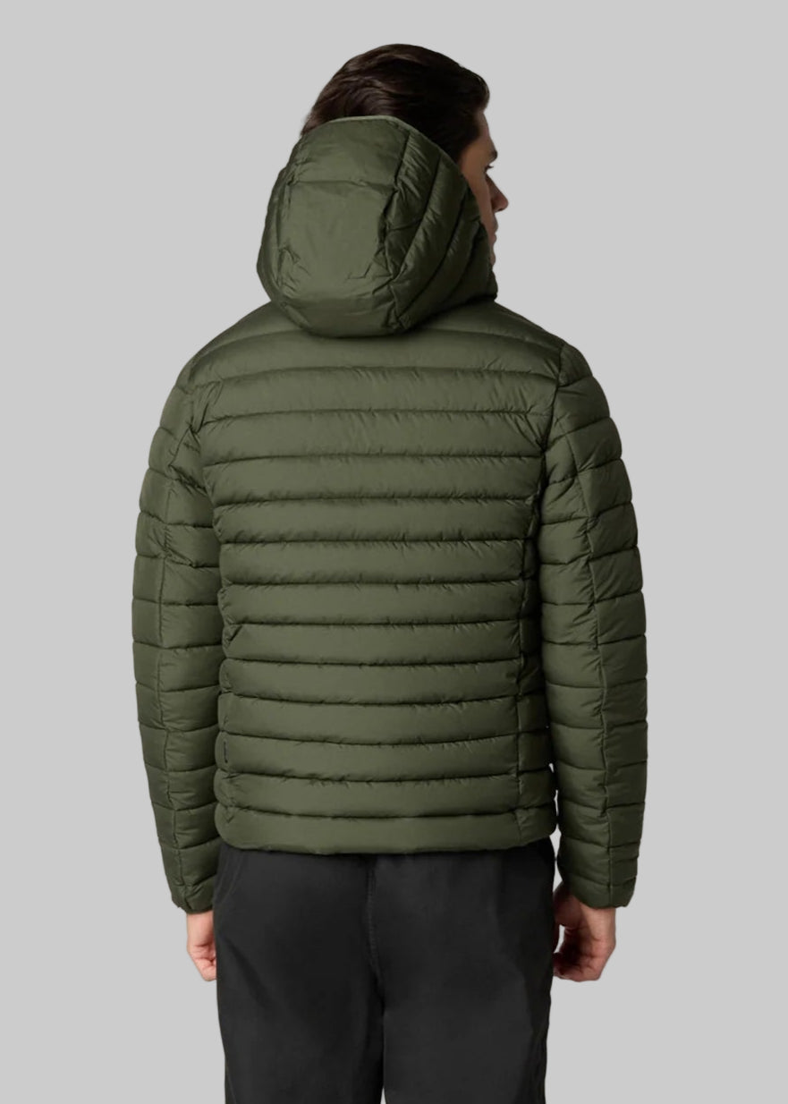 FW25-D31273M MIRO21 PIUMINO ANIMAL FREE UOMO MOD. JUNCUS VERDE OLIVA
