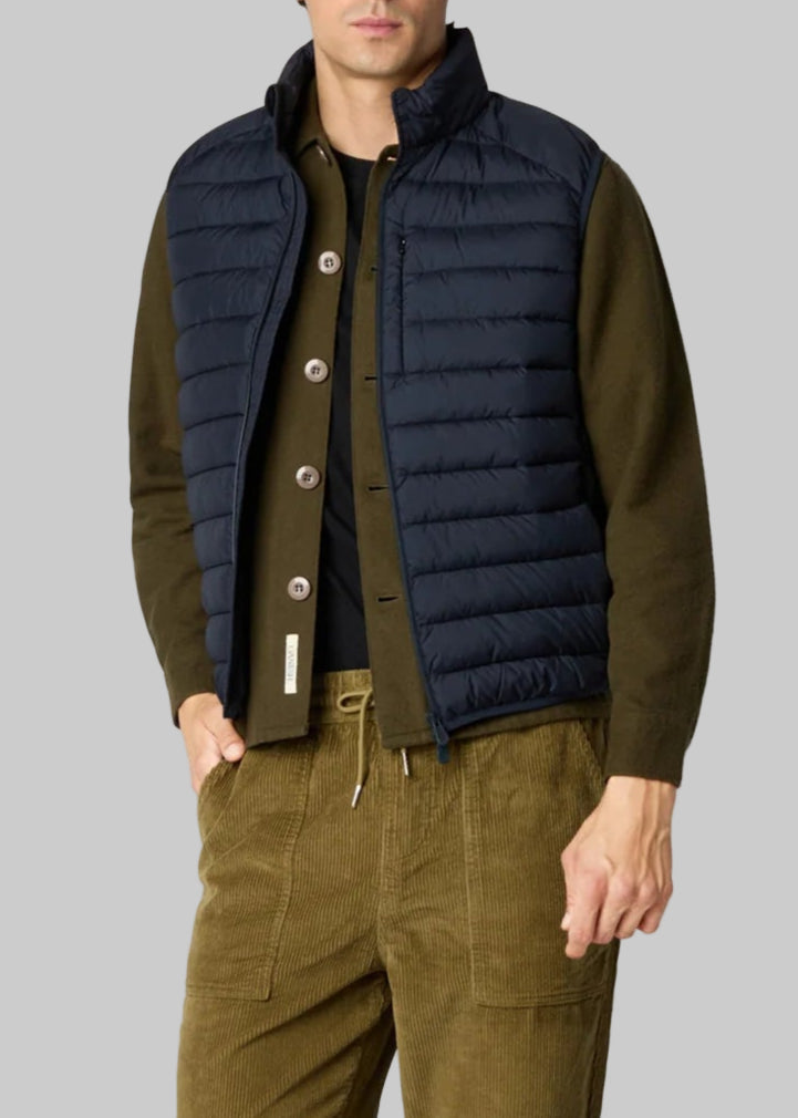 FW25-D81272M  MIRO21 GILET ANIMAL FREE UOMO MOD. RHUS BLU NERO