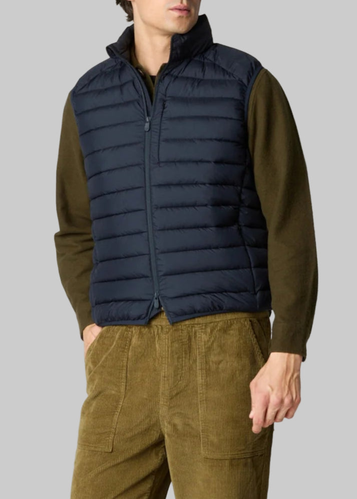 FW25-D81272M  MIRO21 GILET ANIMAL FREE UOMO MOD. RHUS BLU NERO