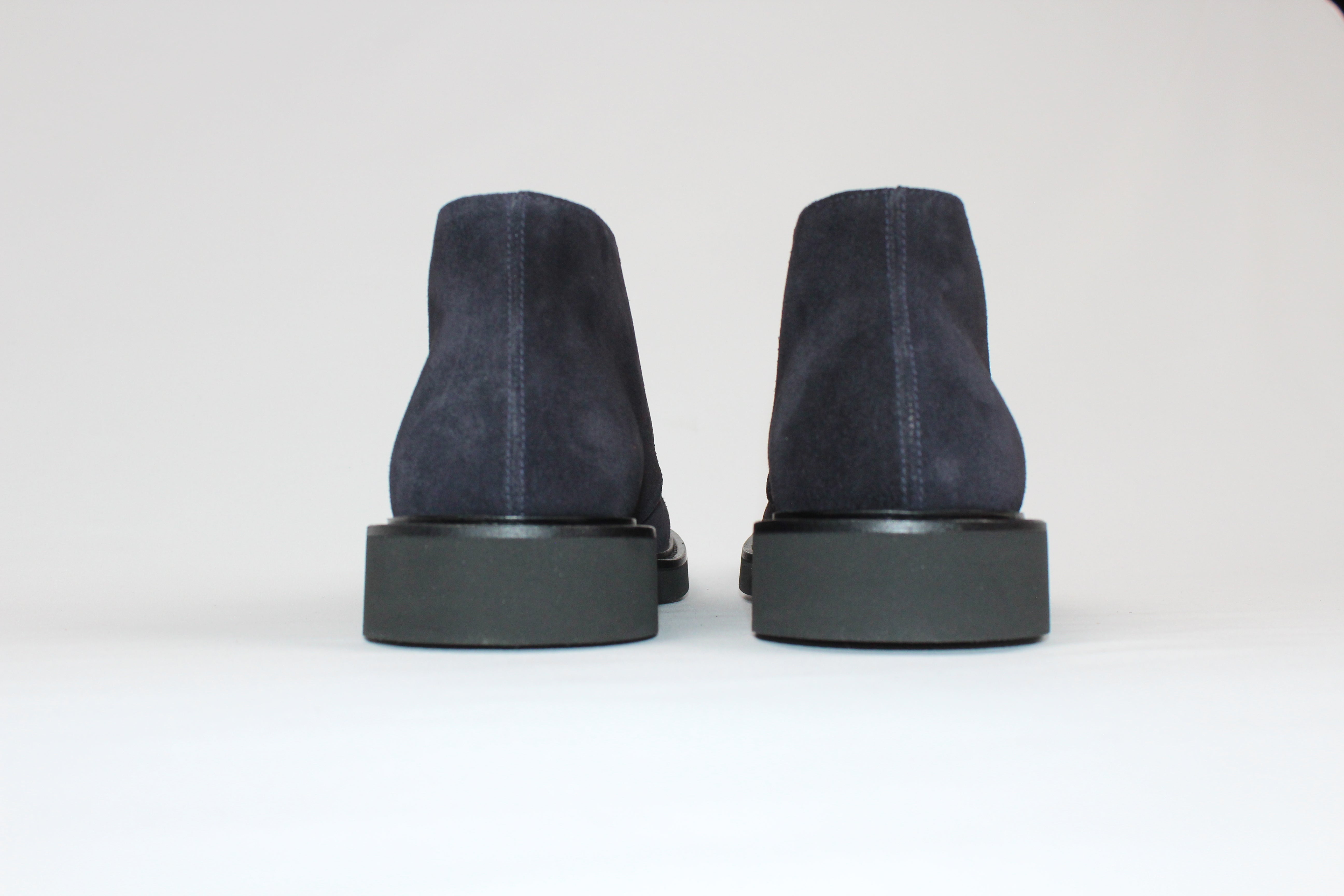 AI/SS25-DU1018GENOUF009NB00 STIVALETTO IN SUEDE BLU