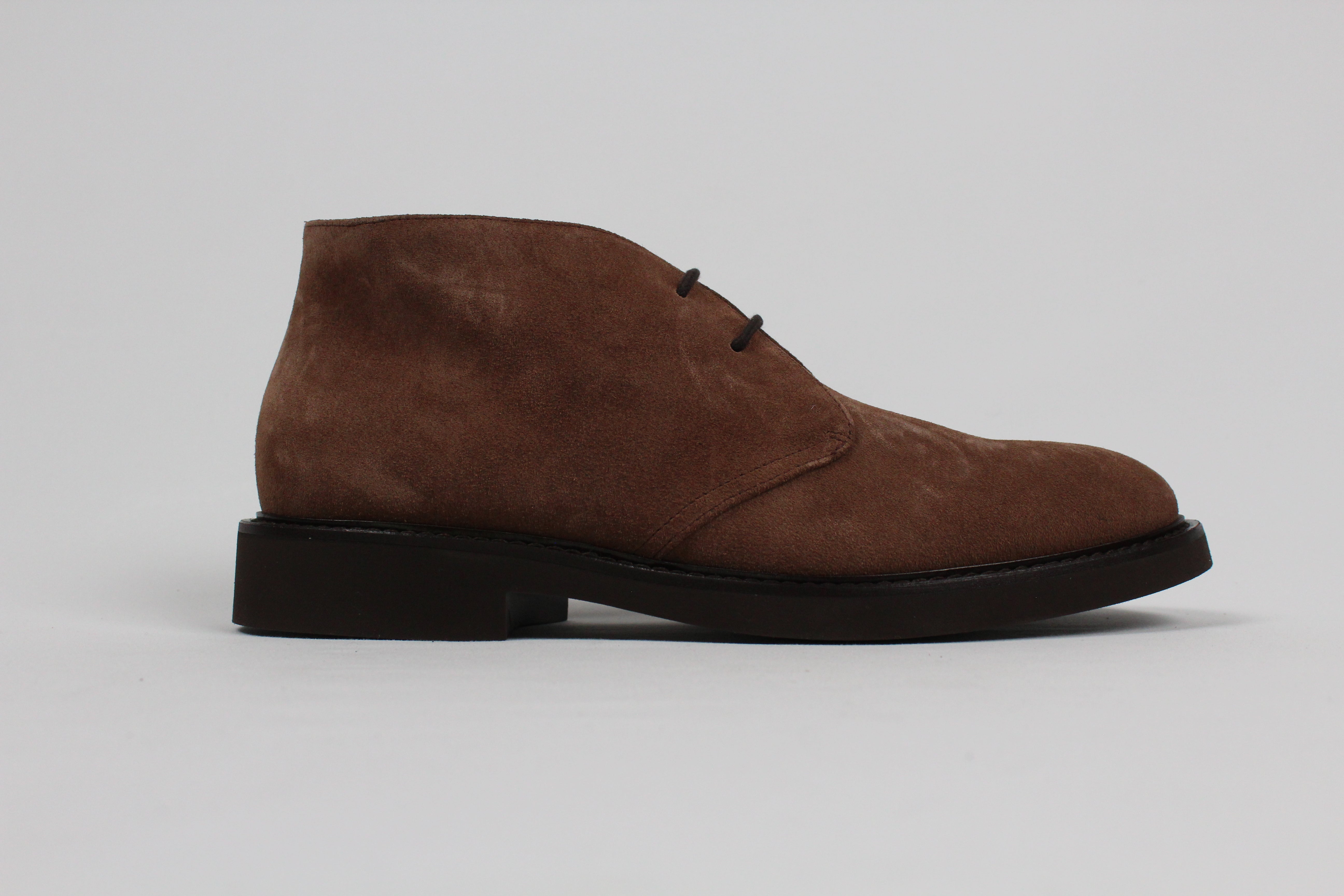 AI/SS25-DU1018GENOUF009TM21  STIVALETTO IN SUEDE CIOCCOLATO