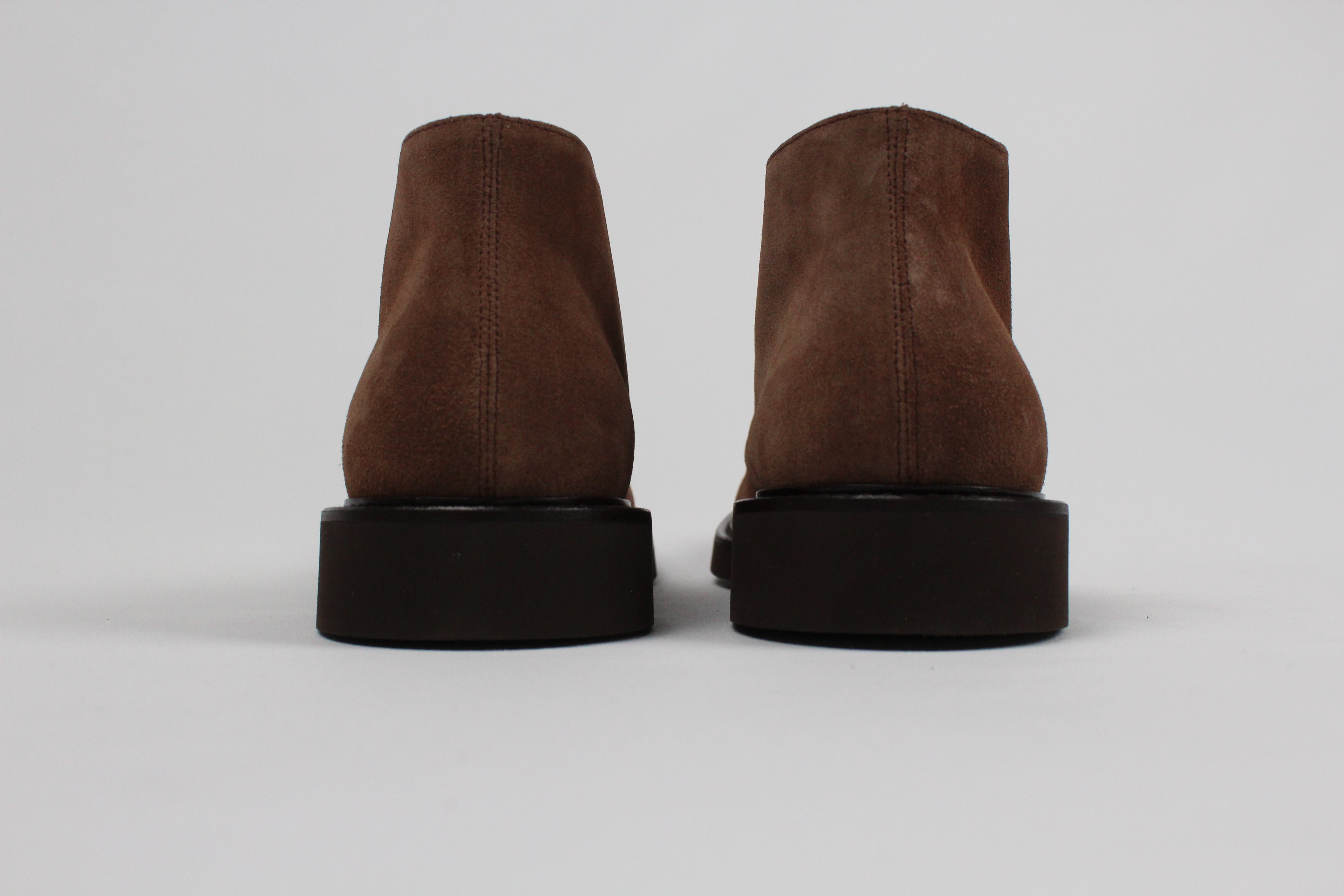AI/SS25-DU1018GENOUF009TM21  STIVALETTO IN SUEDE CIOCCOLATO