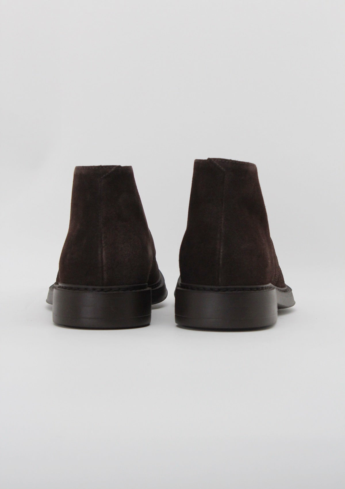 DU3237BRUXUF009TM23 POLACCHINO / CHUKKA BOOT DOUCAL'S IN CAMOSCIO - MARRONE SCURO